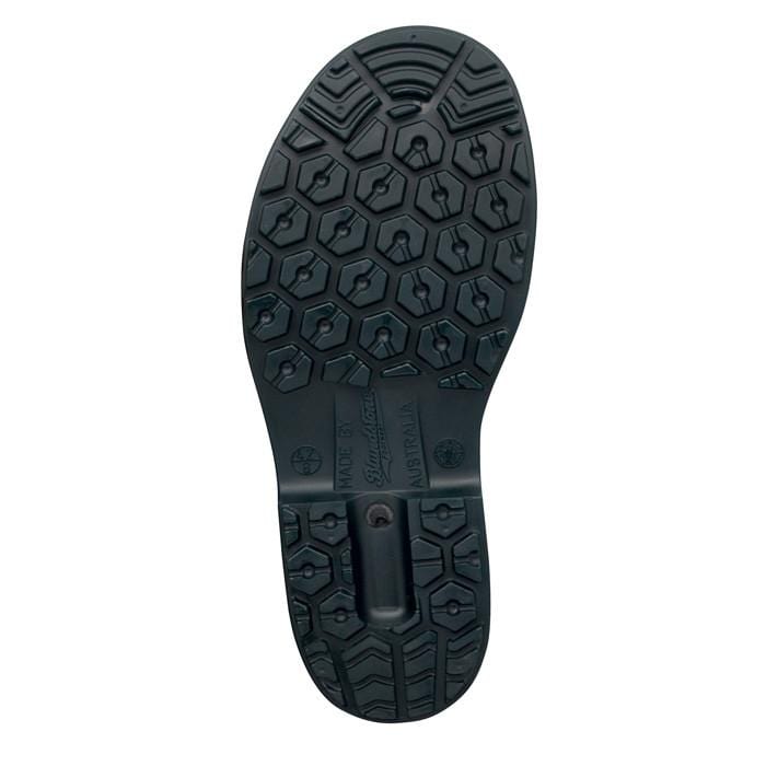sole of green blundstone gumboot