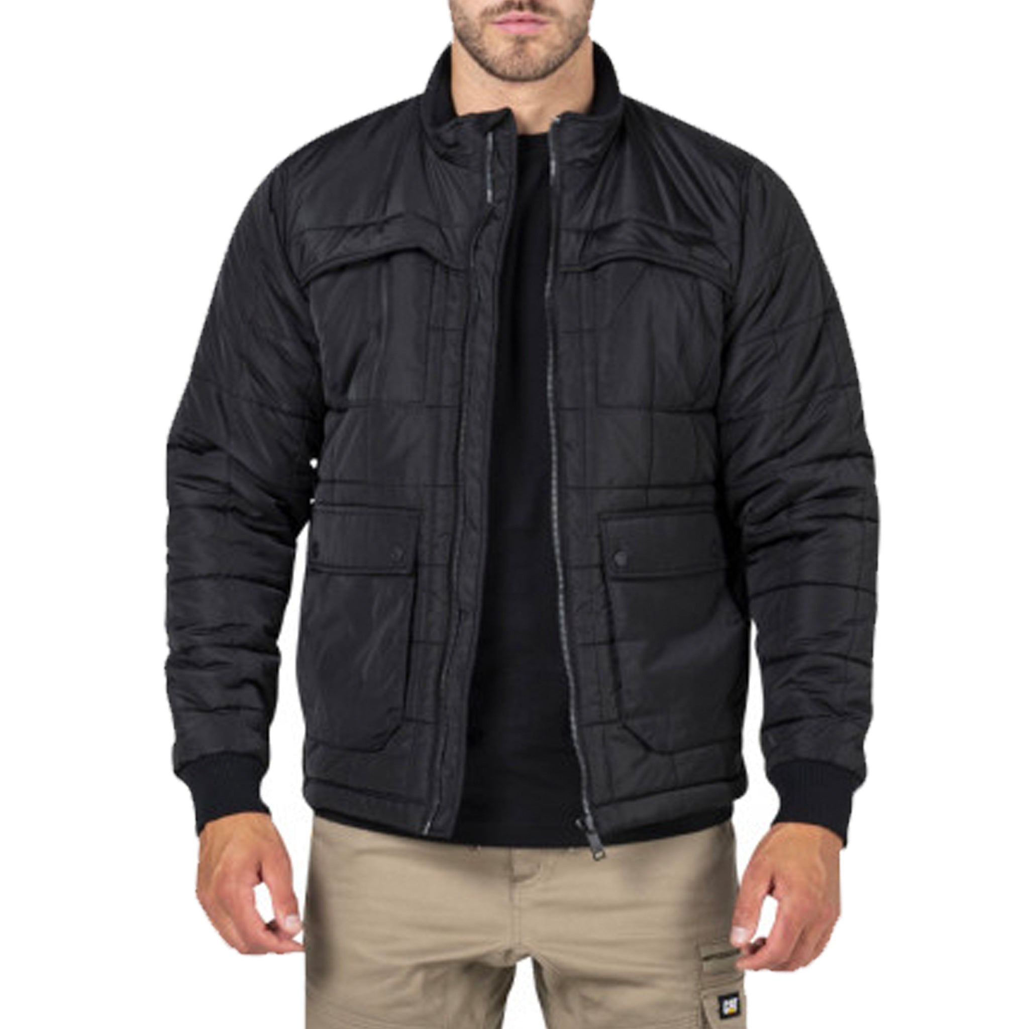 cat workwear terrain jacket in black