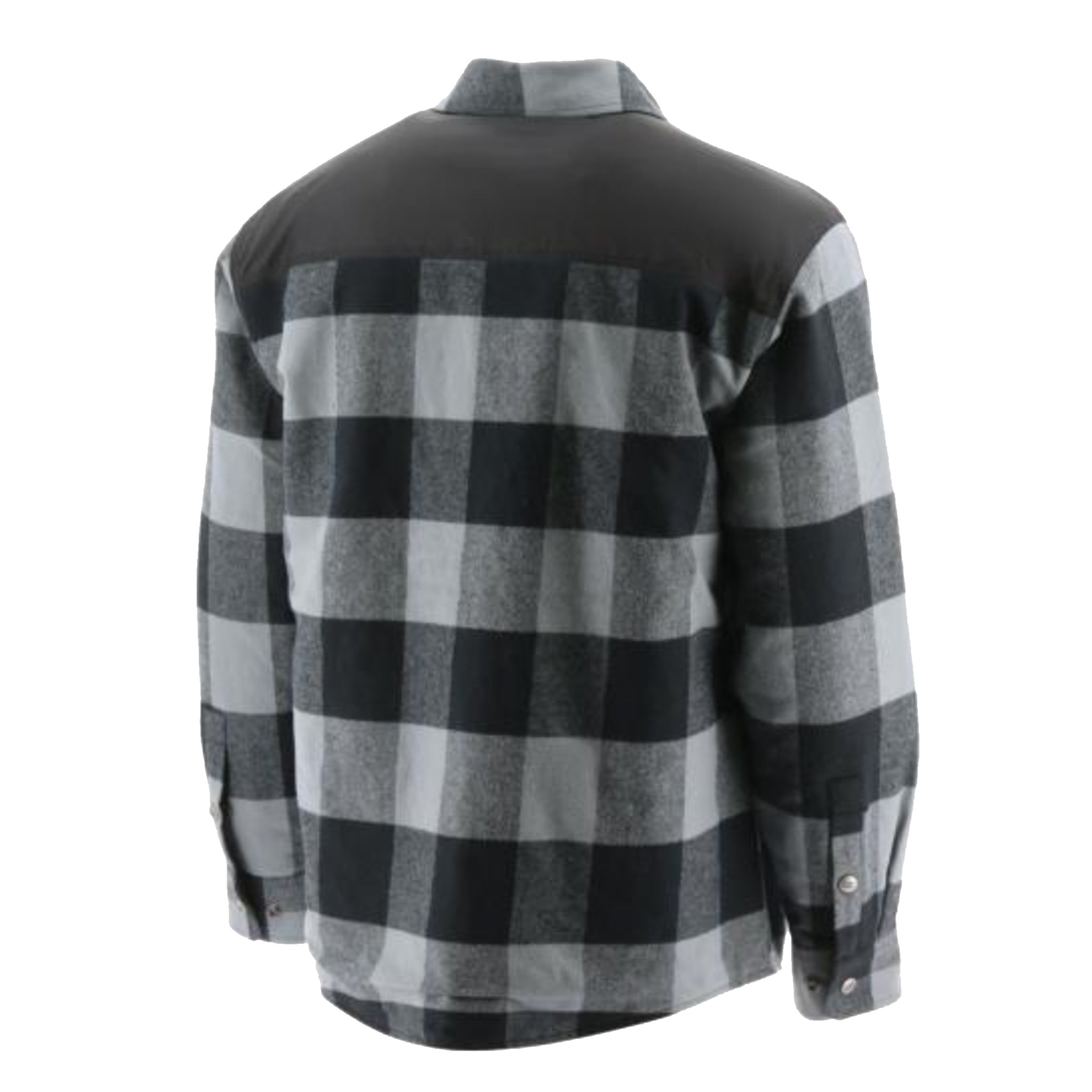 cat workwear insulated shirt jacket in pitch black