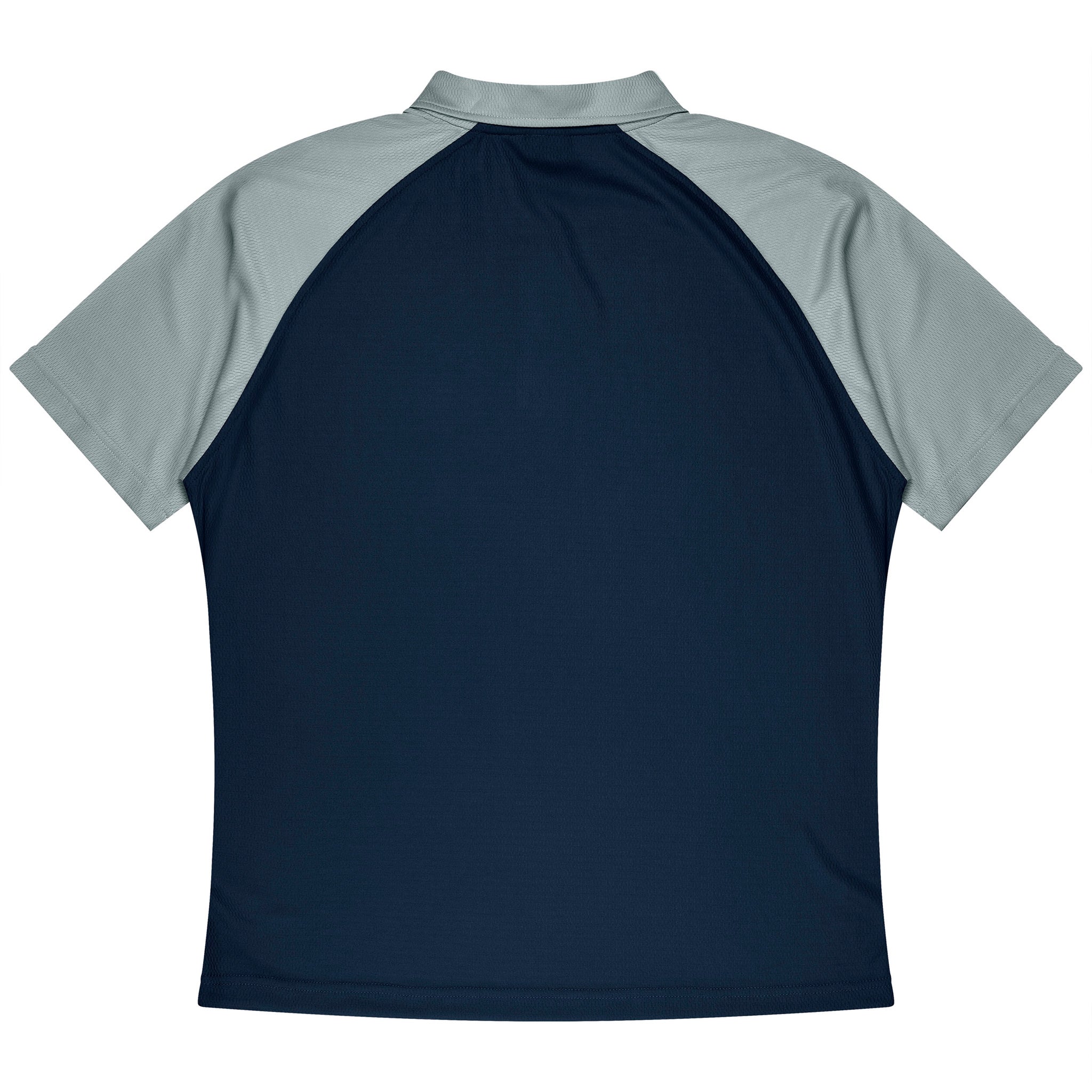 aussie pacific manly mens polo in navy silver