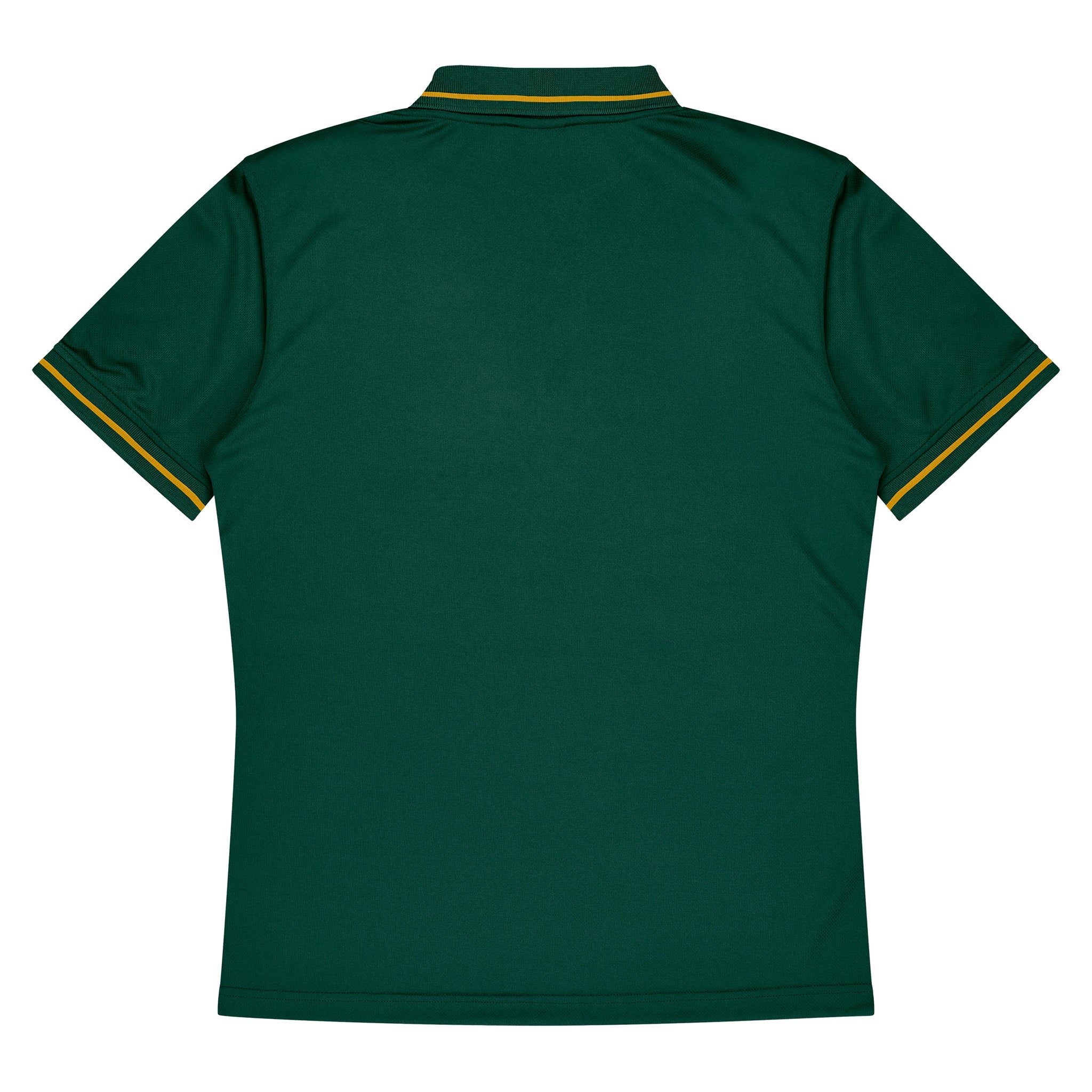 aussie pacific cottesloe mens polo in bottle gold