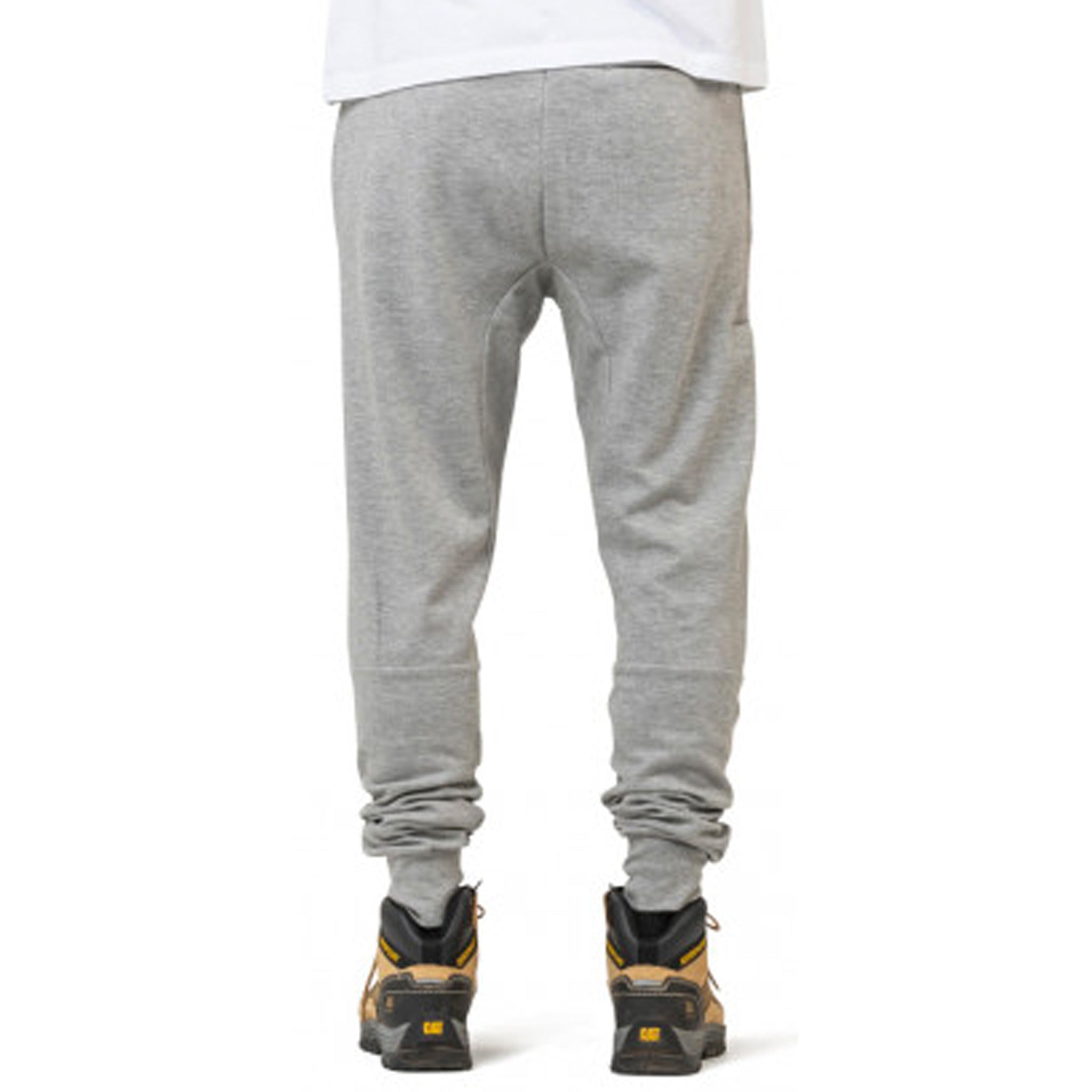 cat workwear track pants in grey