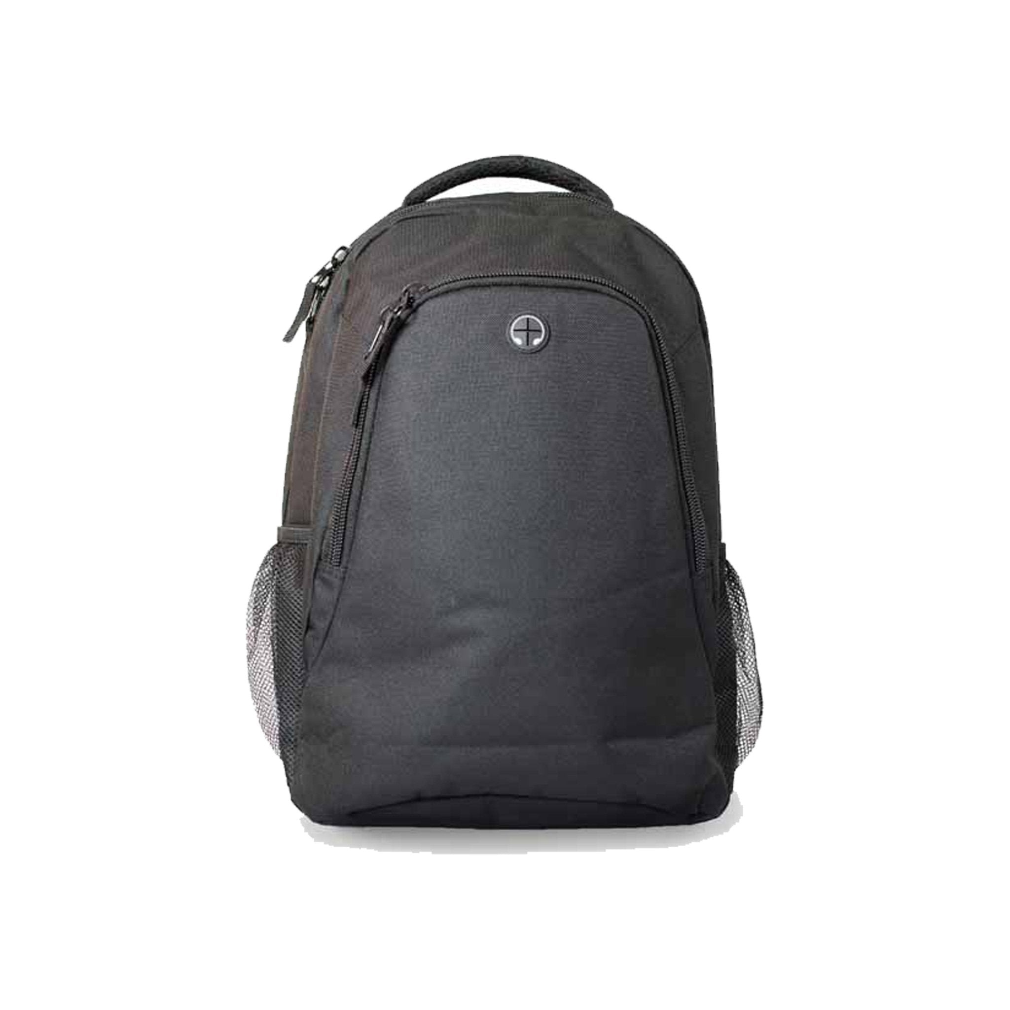 black tasman backpack