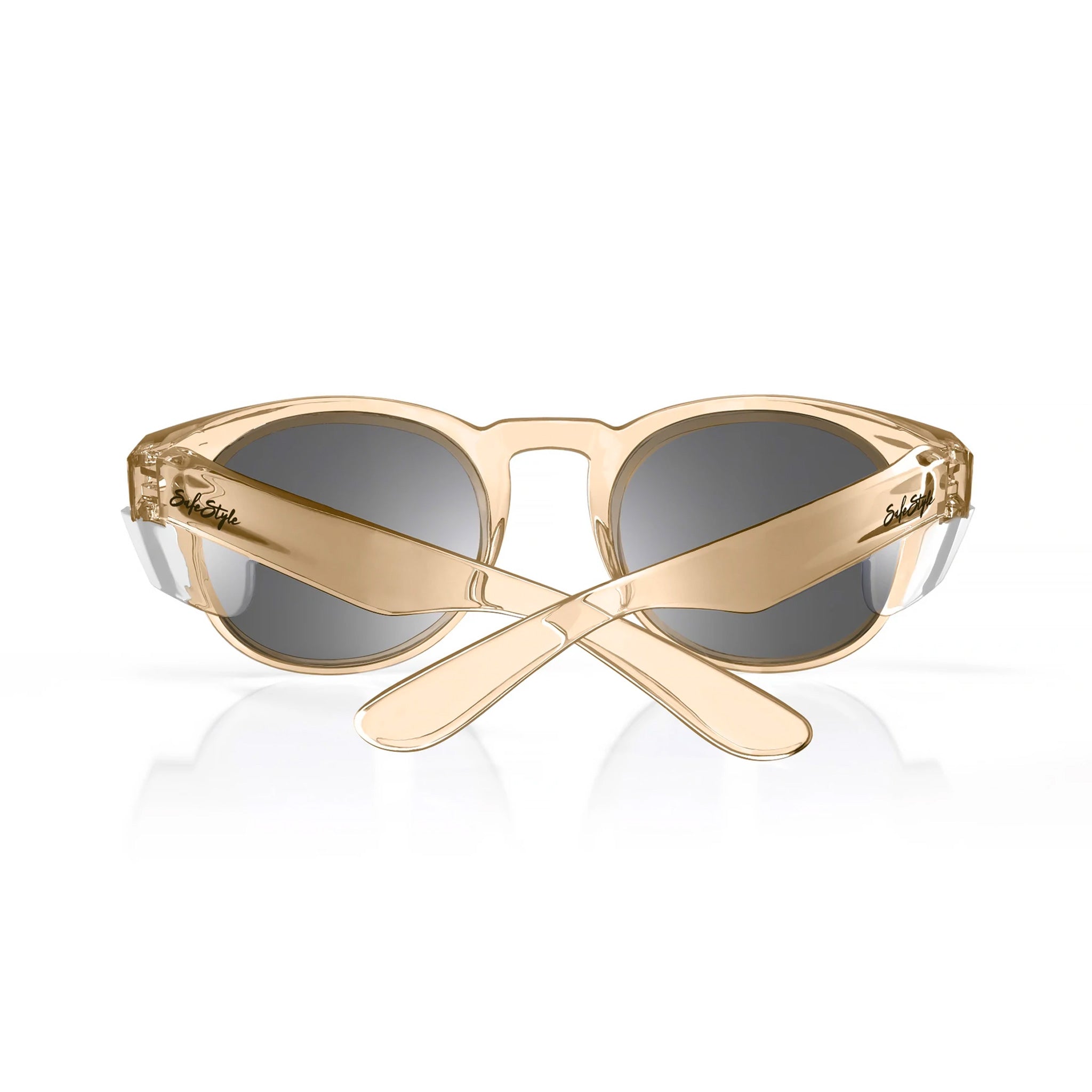 safestyle cruisers champagne lens safety glasses with uv400 tinted lens