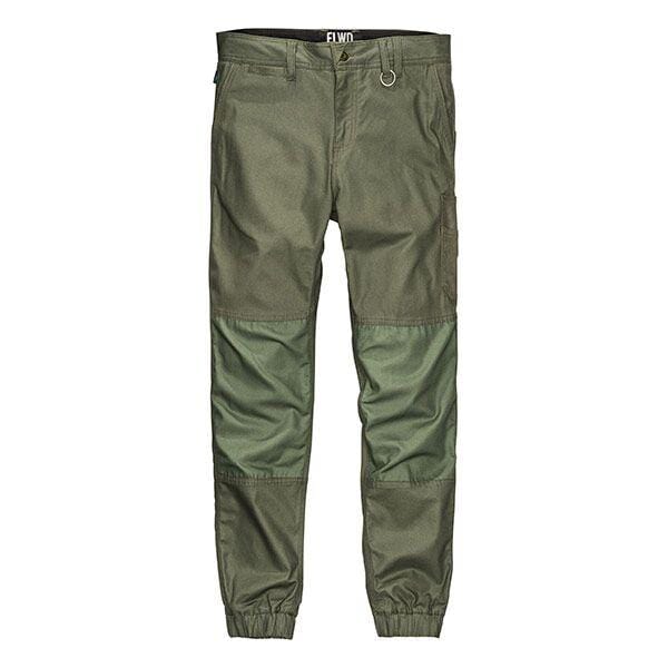 elwd army cuffed pants