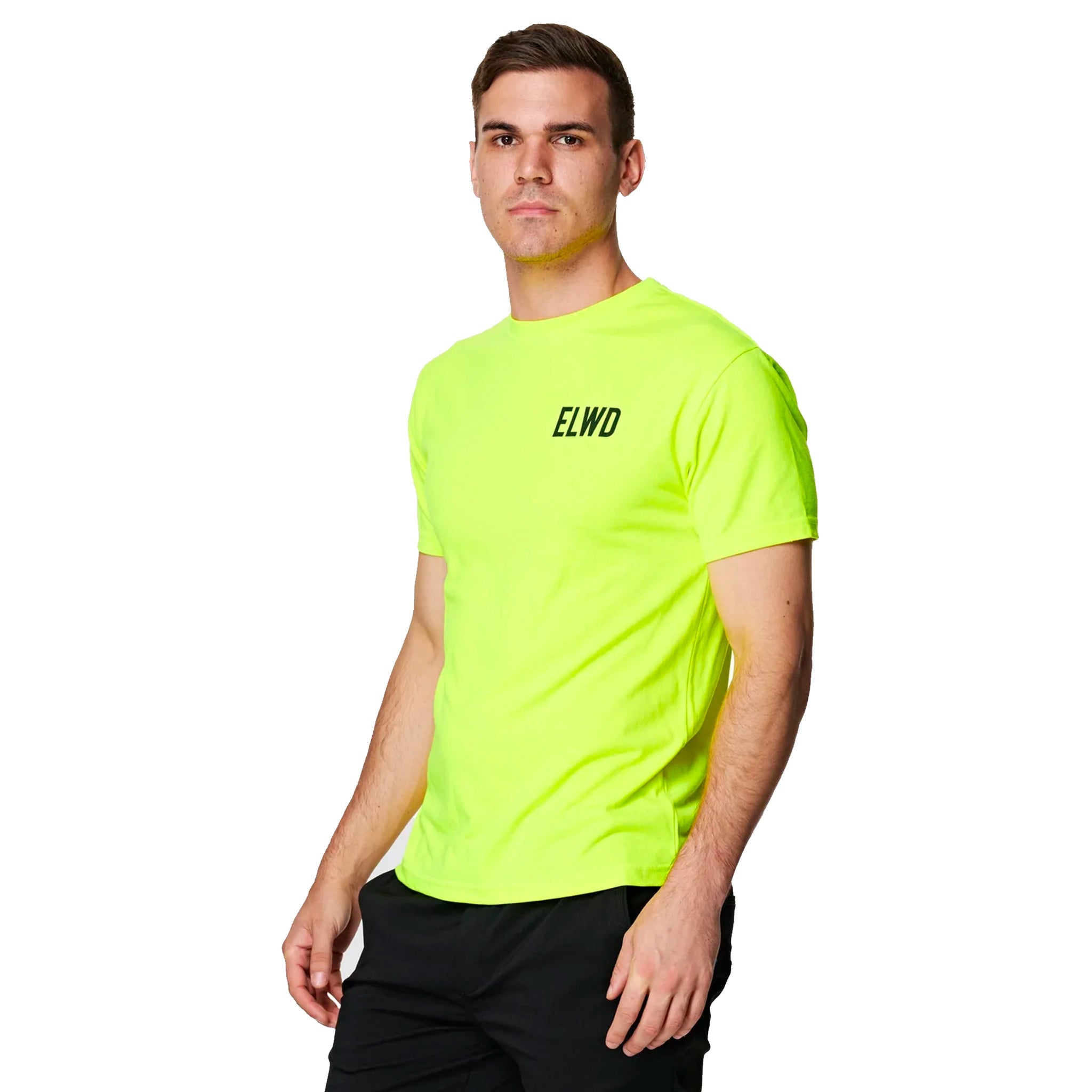 elwd hi vis yellow tee