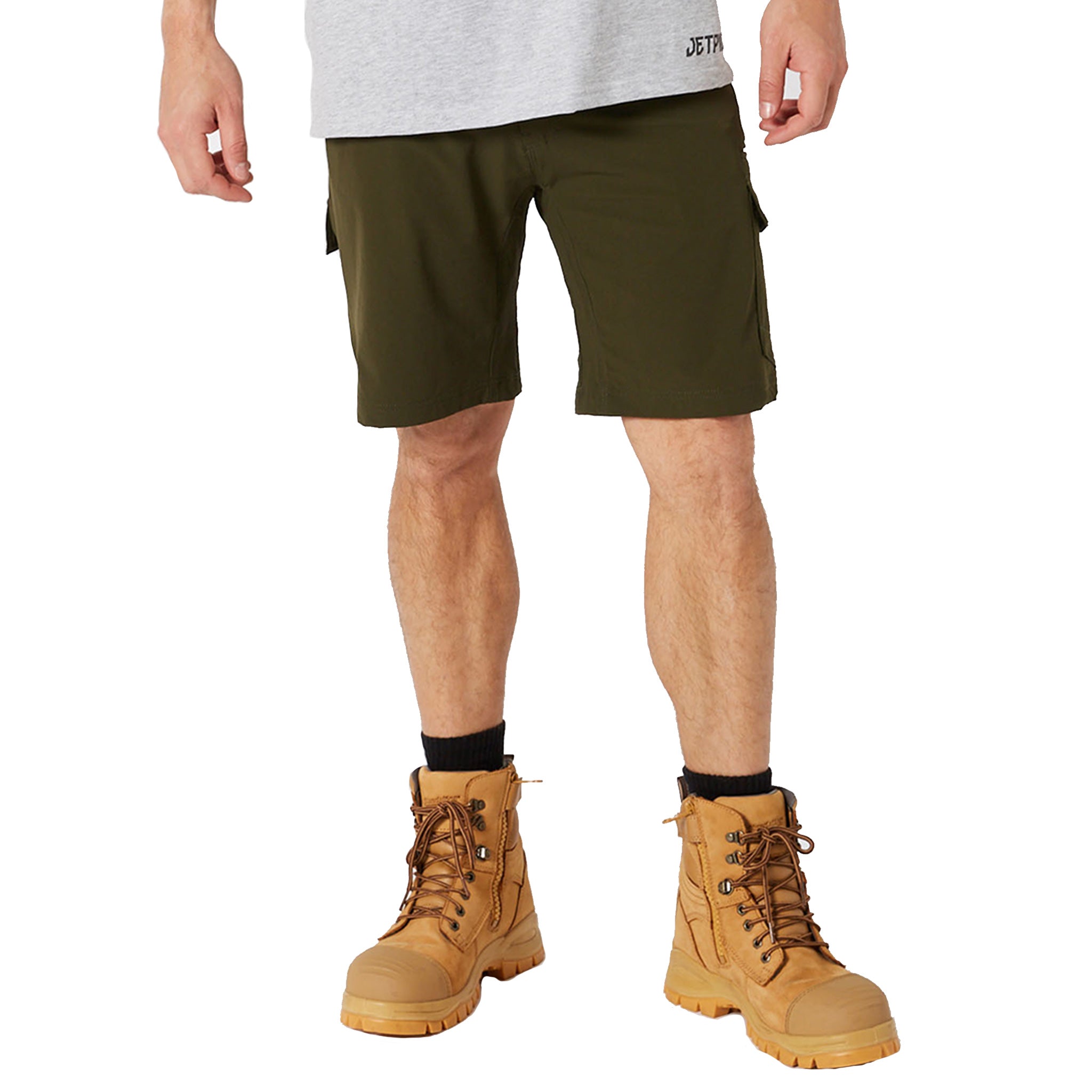 jetpilot jet lite utility short in olive