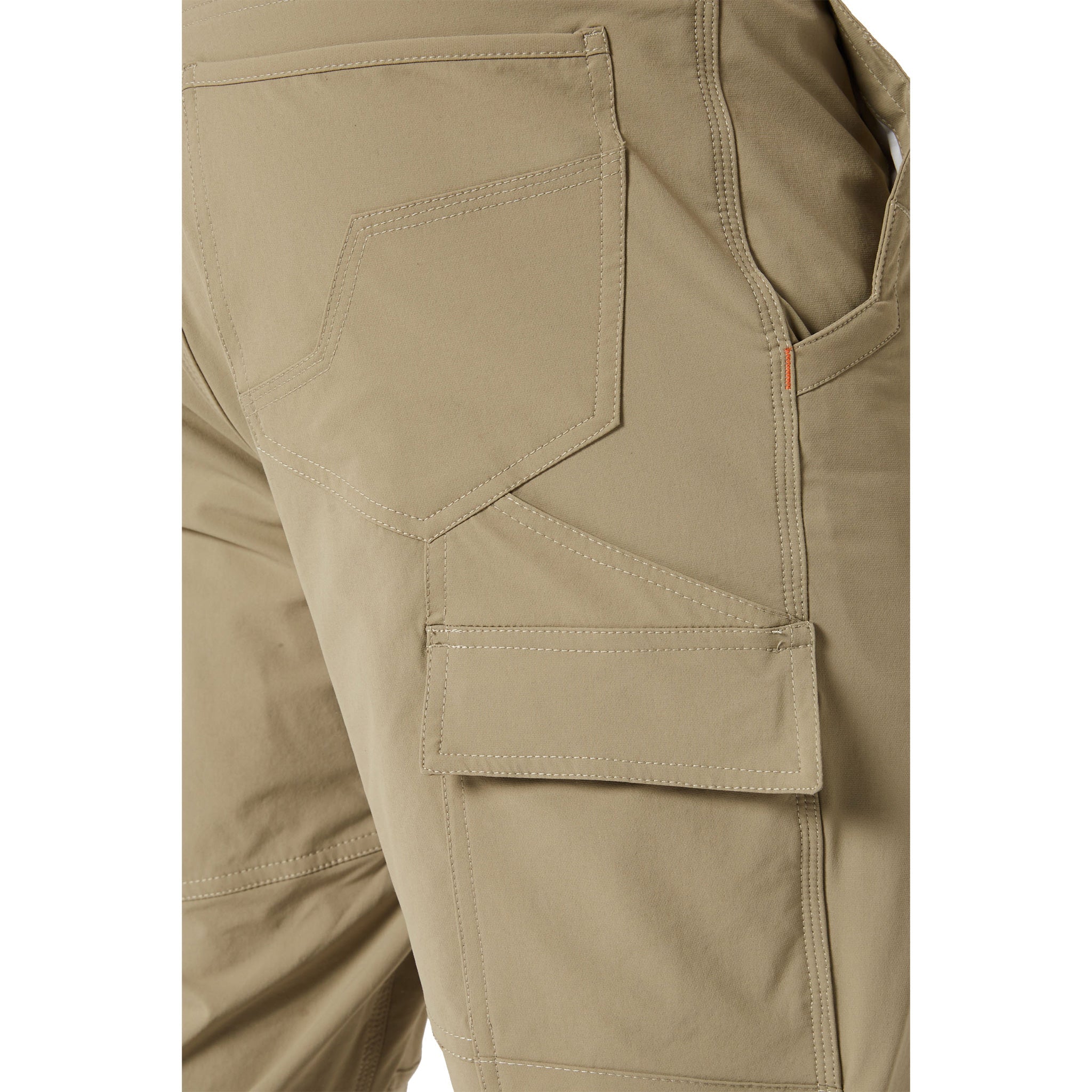 jetpilot jet lite utility pant in khaki