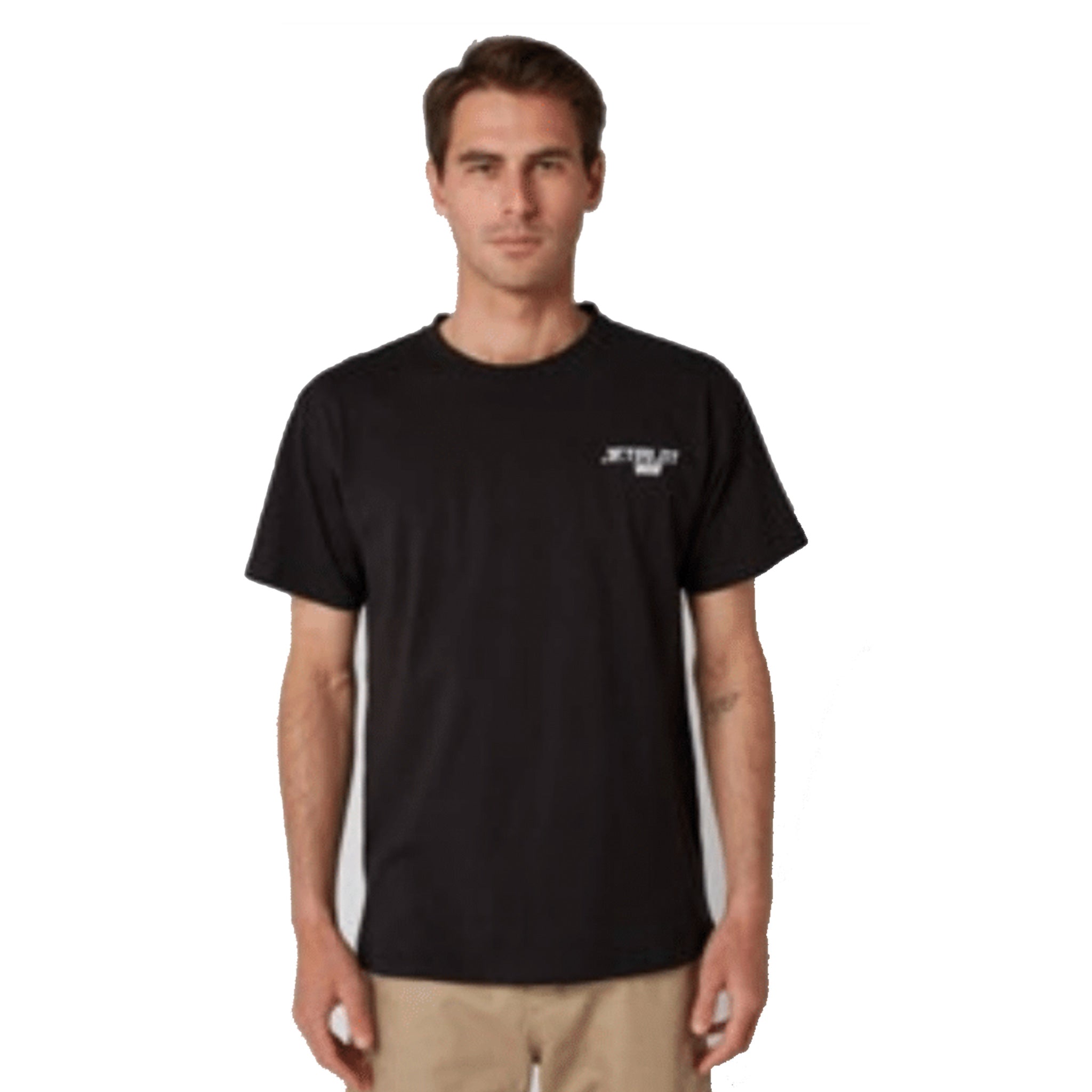 jetpilot fueled 2 short sleeve tee in black
