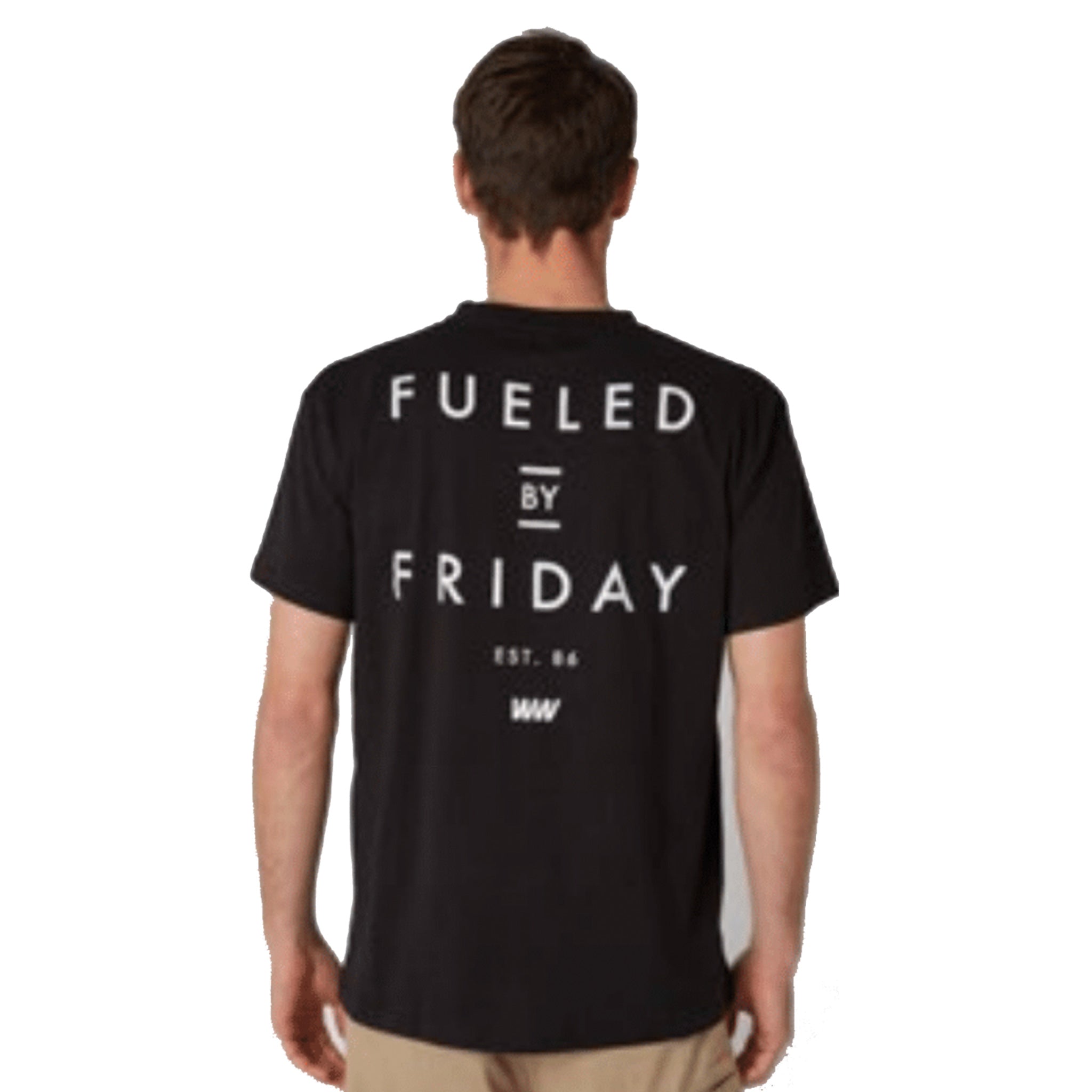 jetpilot fueled 2 short sleeve tee in black