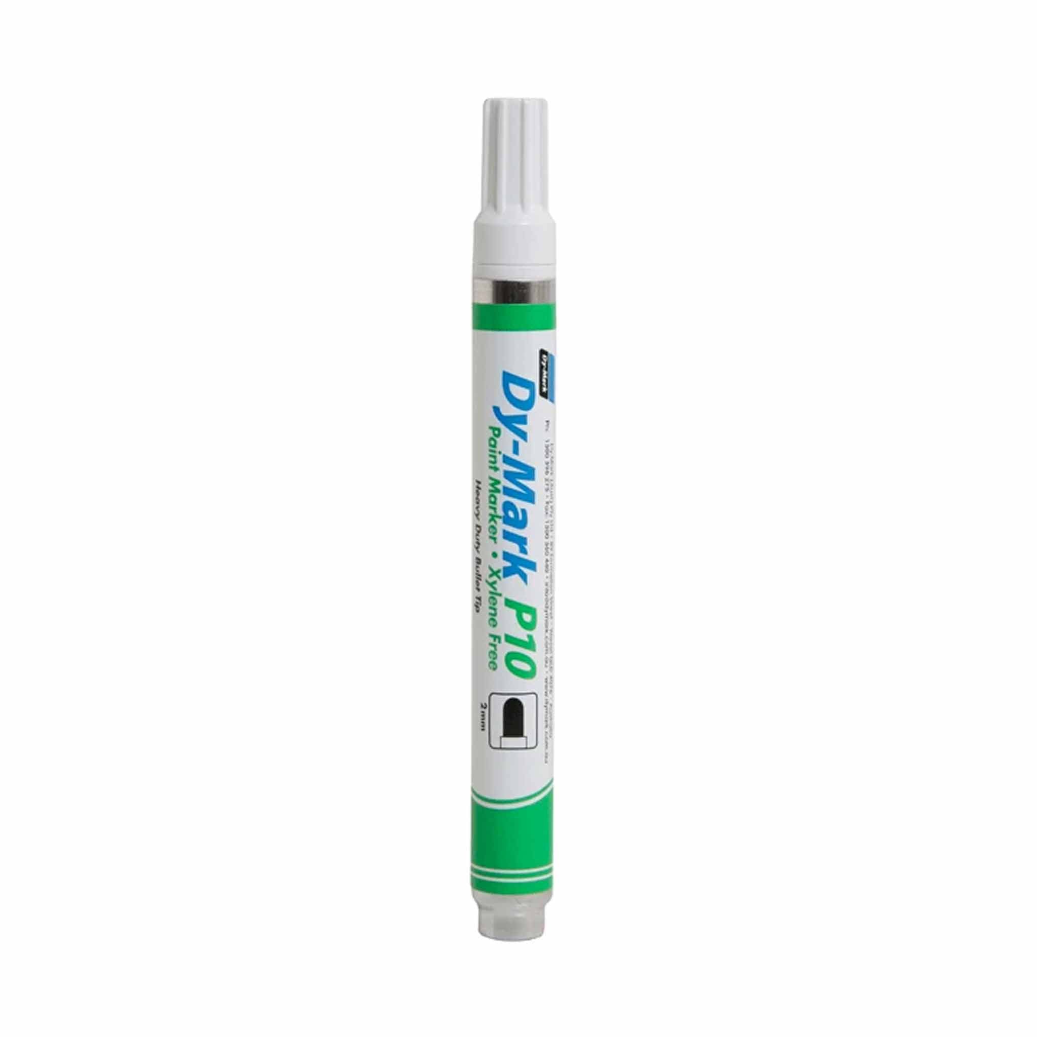 white dymark paint marker