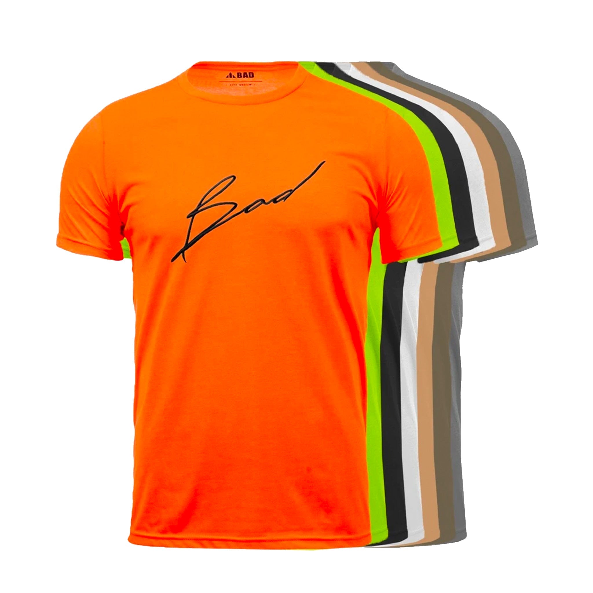 bad workwear script short sleeve tee