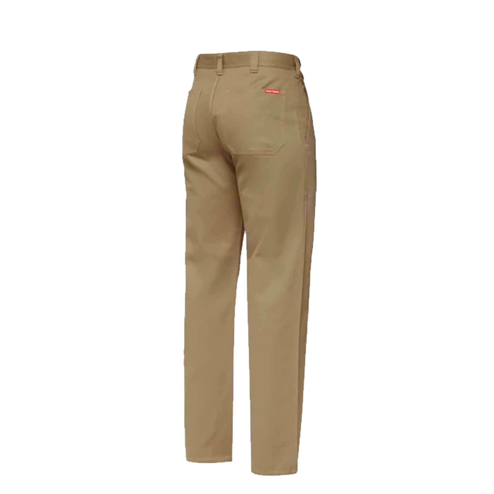 khaki foundations cotton drill pant