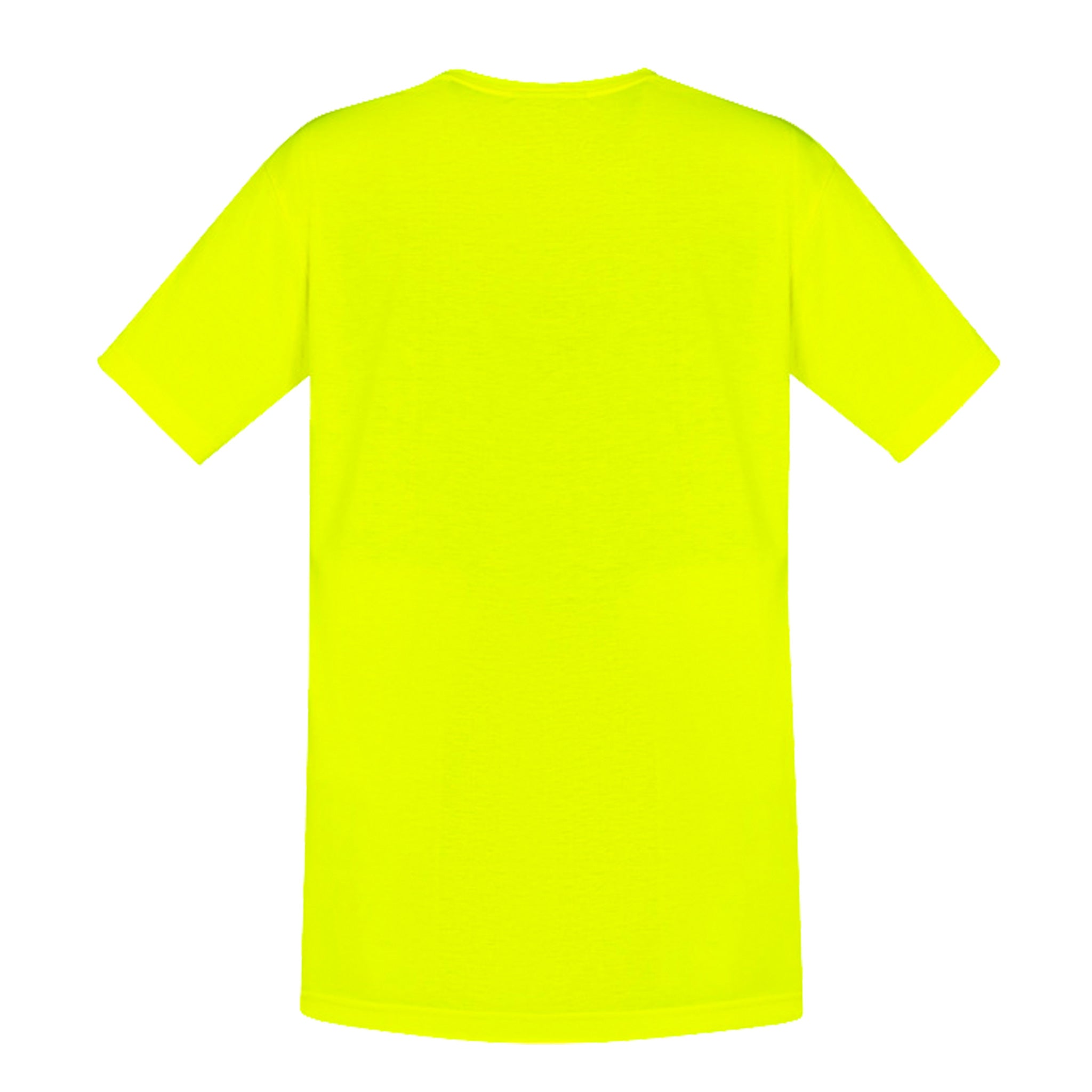 syzmik hi vis tee shirt in yellow
