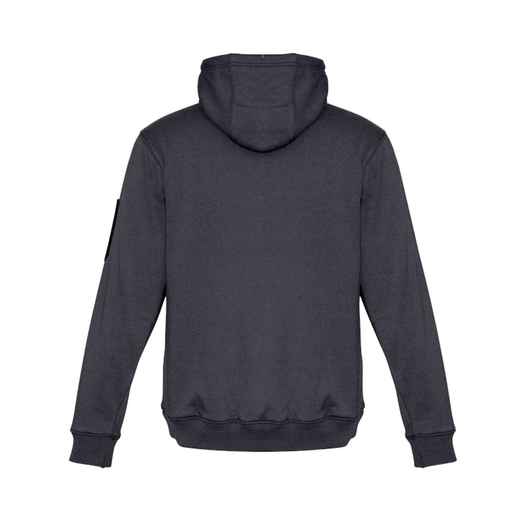 SYZMIK MULTI-POCKET HOODIE ZT467--CHARCOAL-BLACK-3