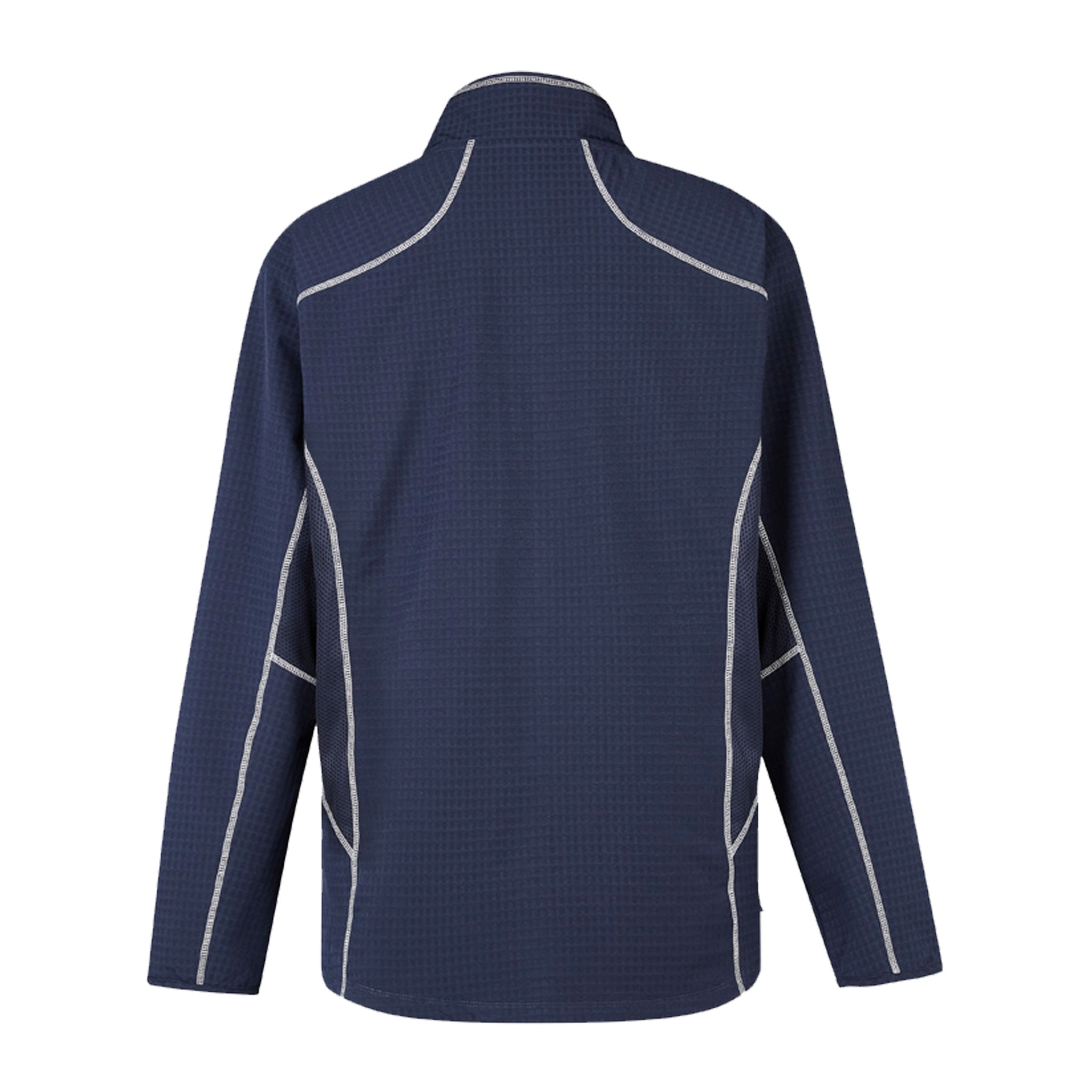 syzmik streetworx stretch mid layer in navy