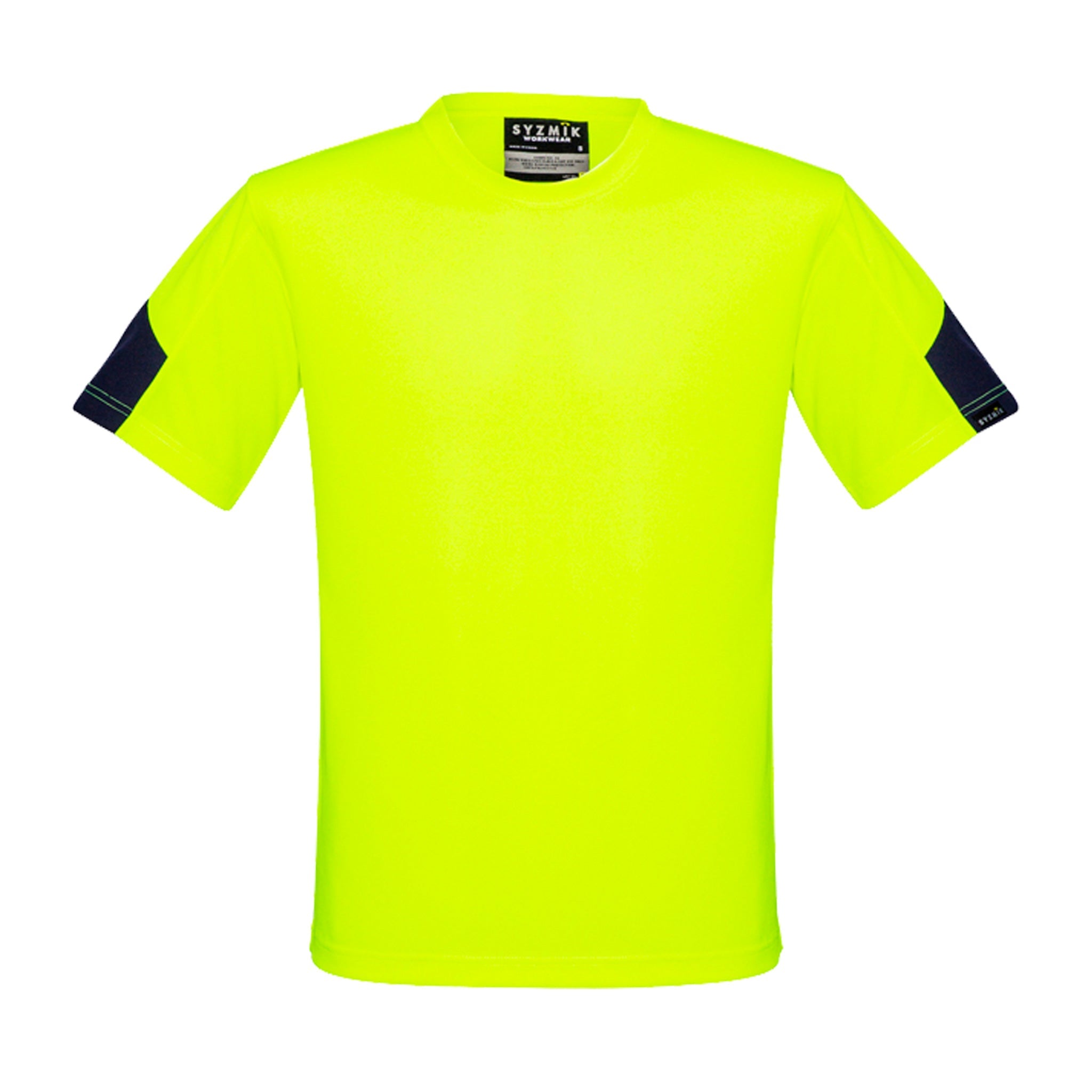 hi vis squad t shirt in yellow