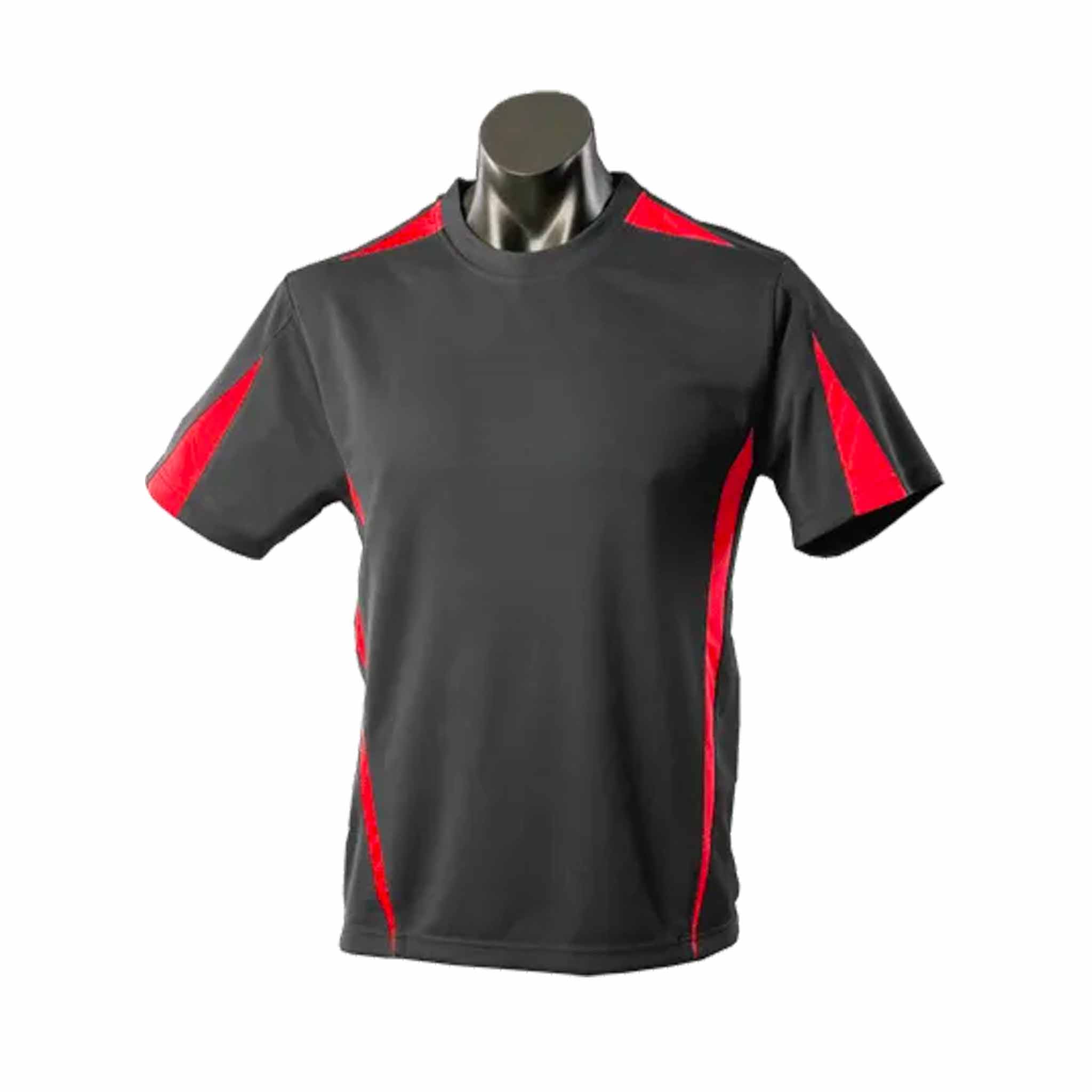 aussie pacific eureka mens tee in black red