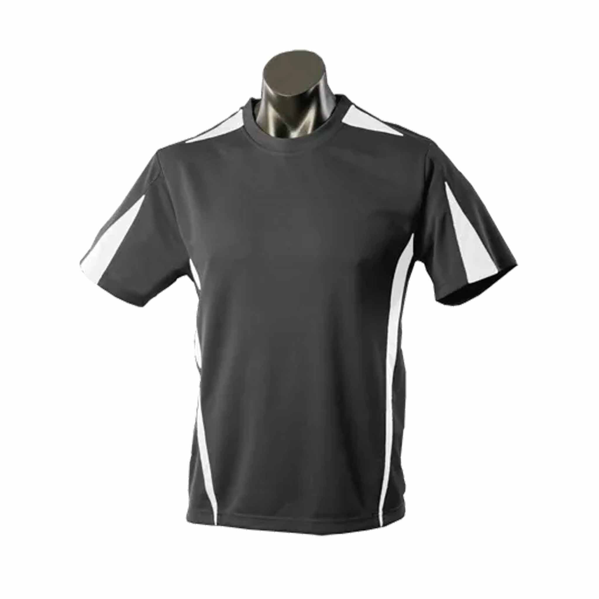 aussie pacific eureka mens tee in black white