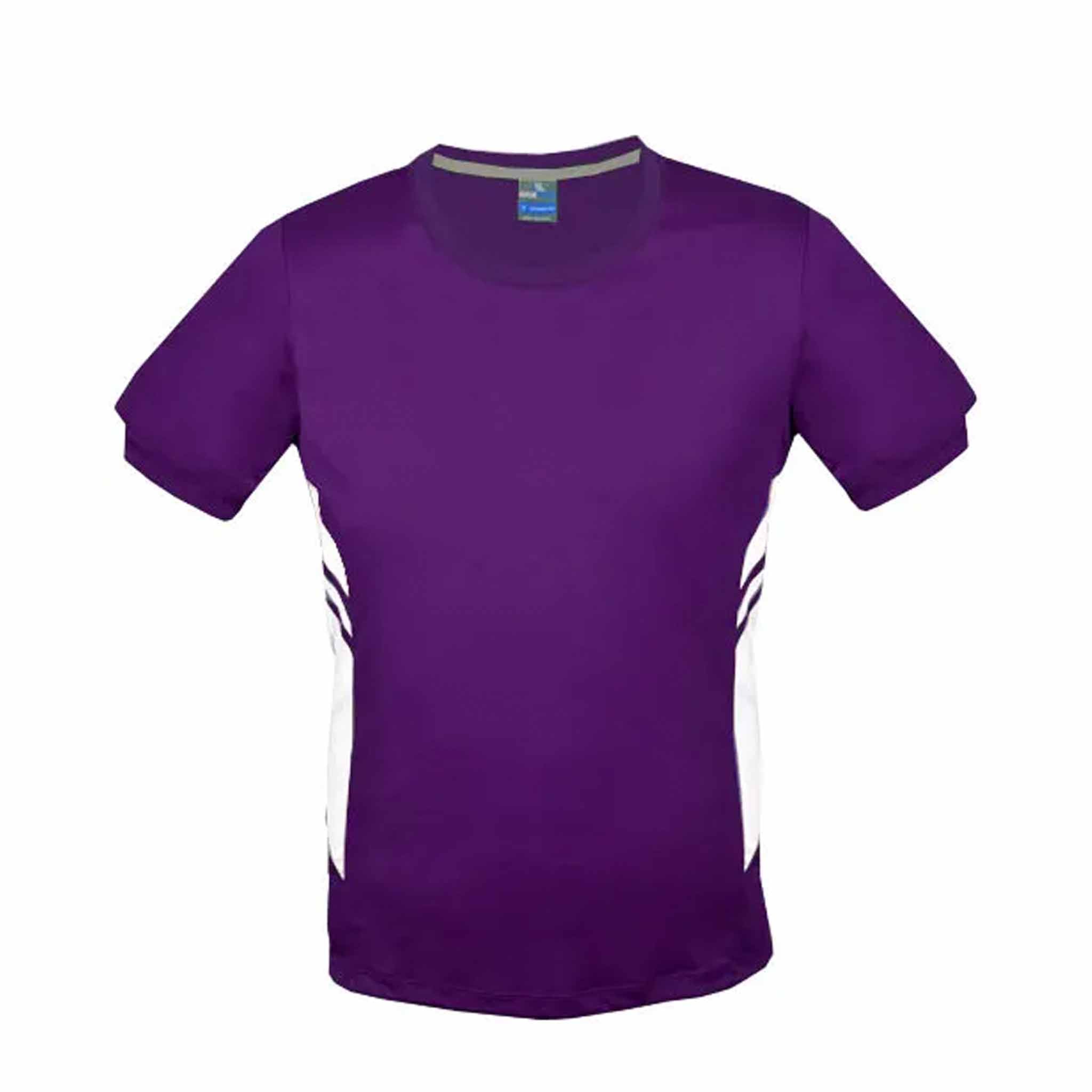 aussie pacific tasman tee in purple white