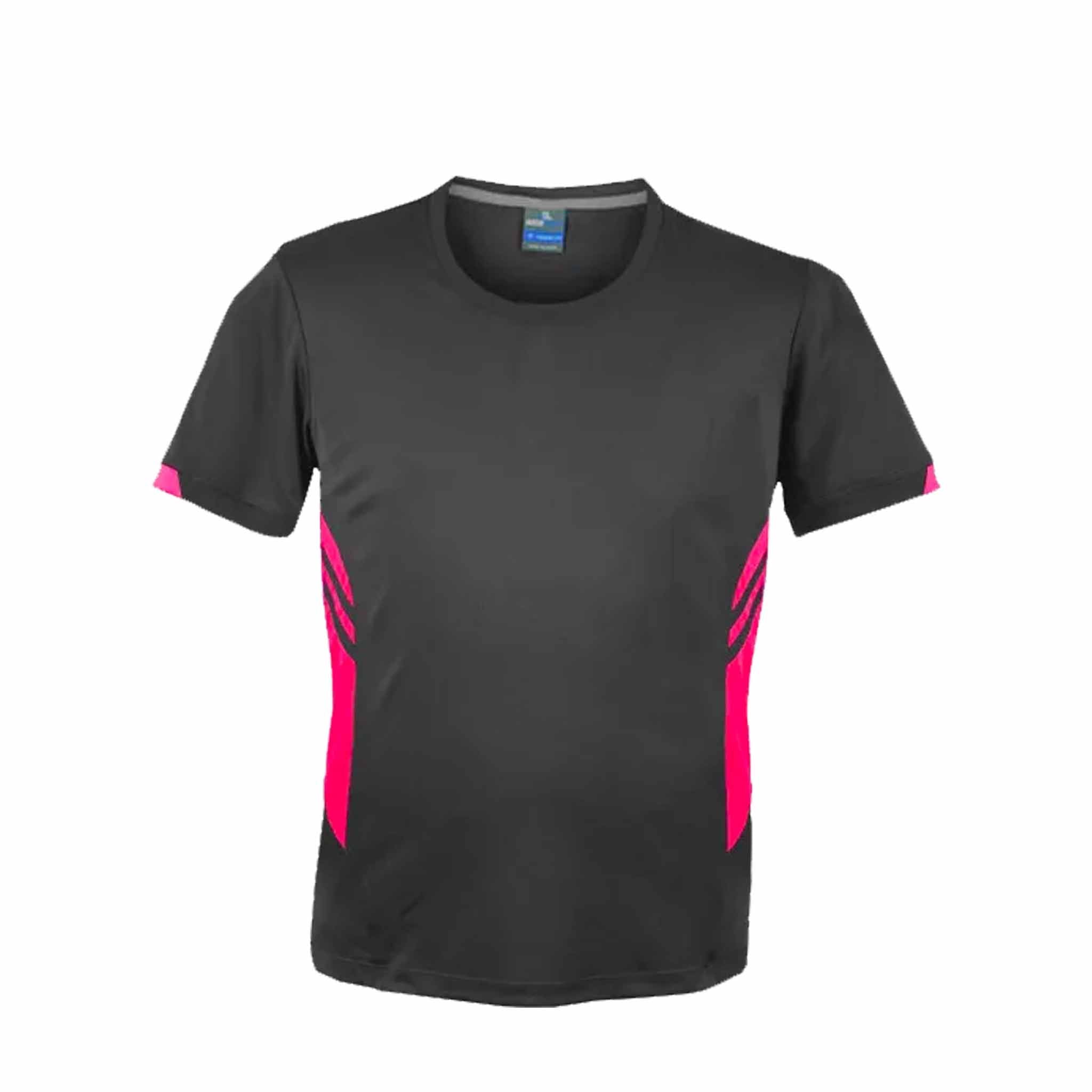 aussie pacific tasman tee in slate neon pink