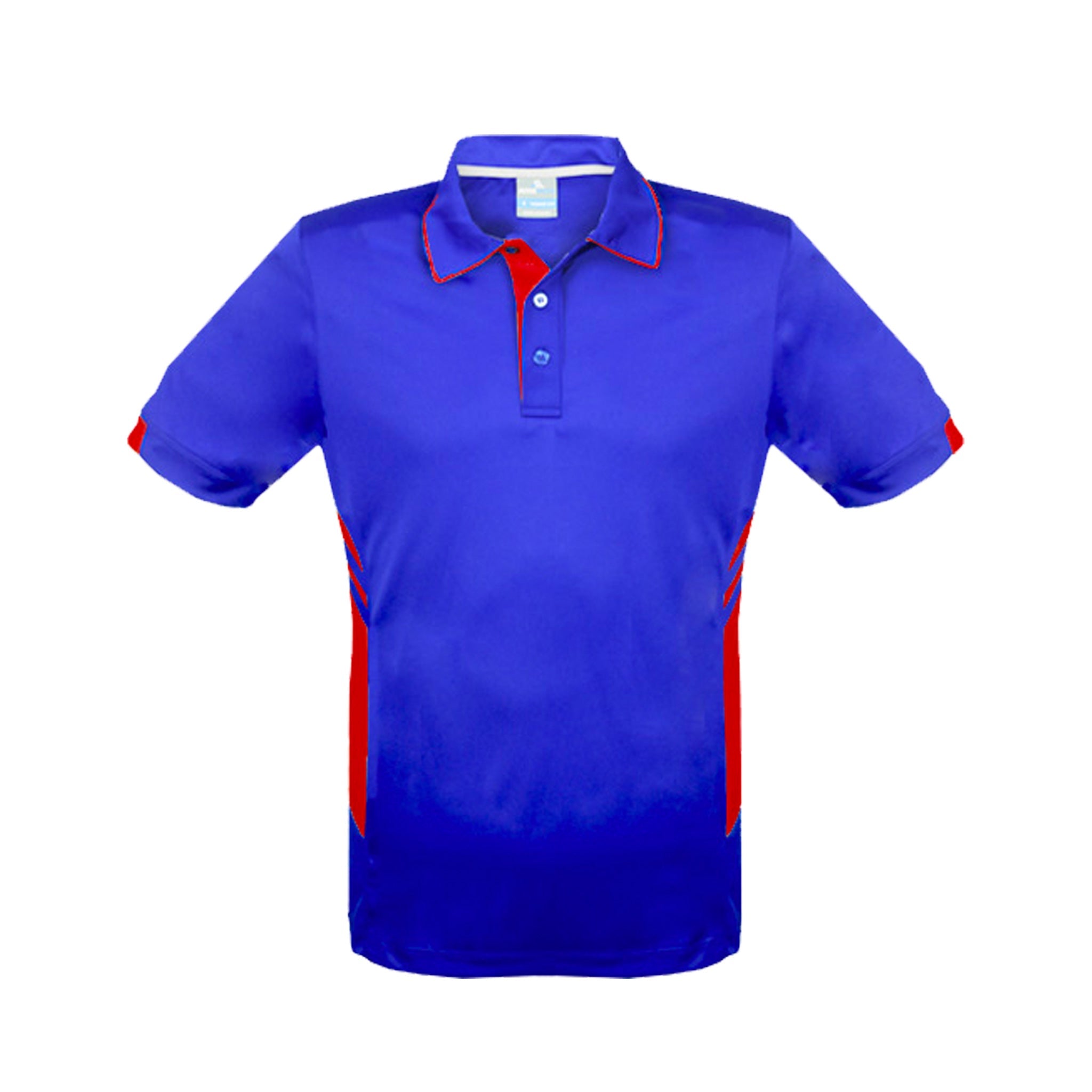 mens tasman polo in royal red