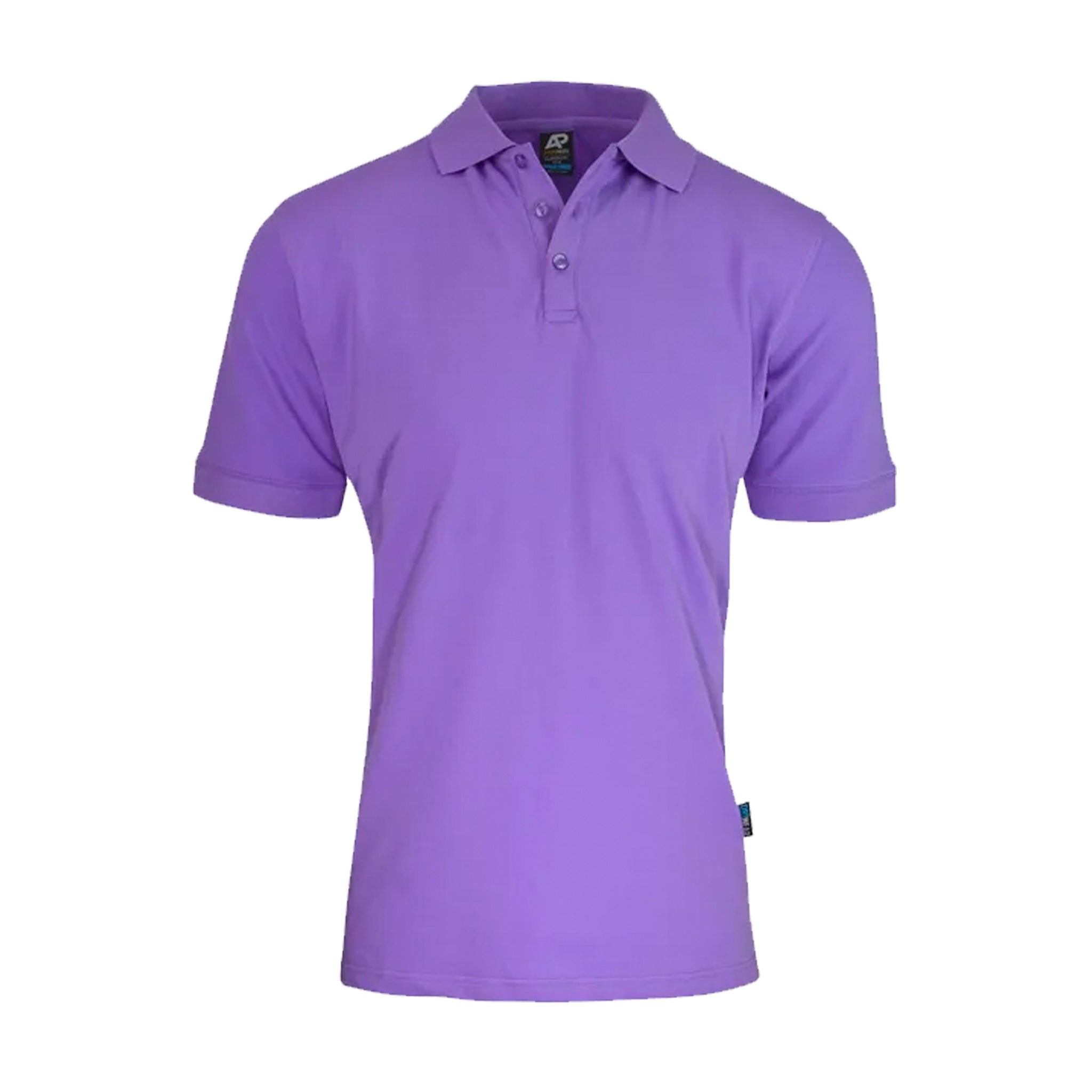 aussie pacific claremont mens polo in purple