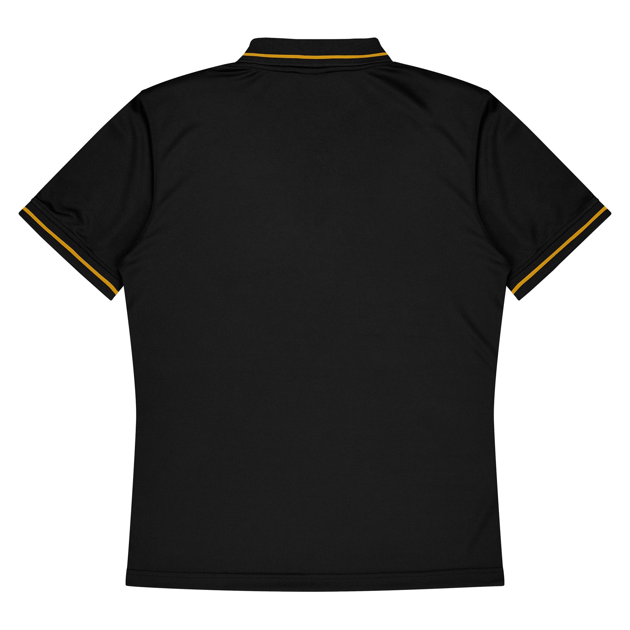 cottesloe kids polo in black gold