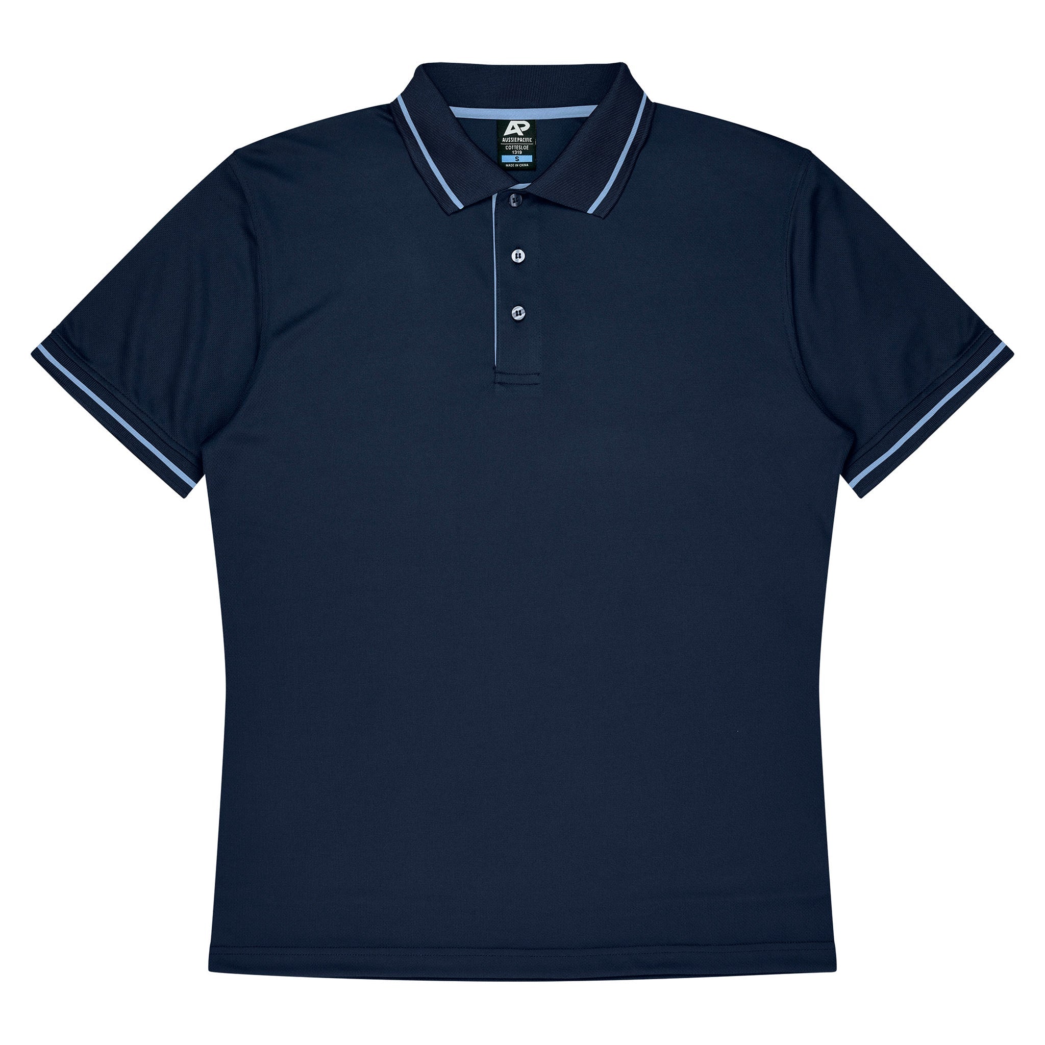 cottesloe kids polo in navy sky