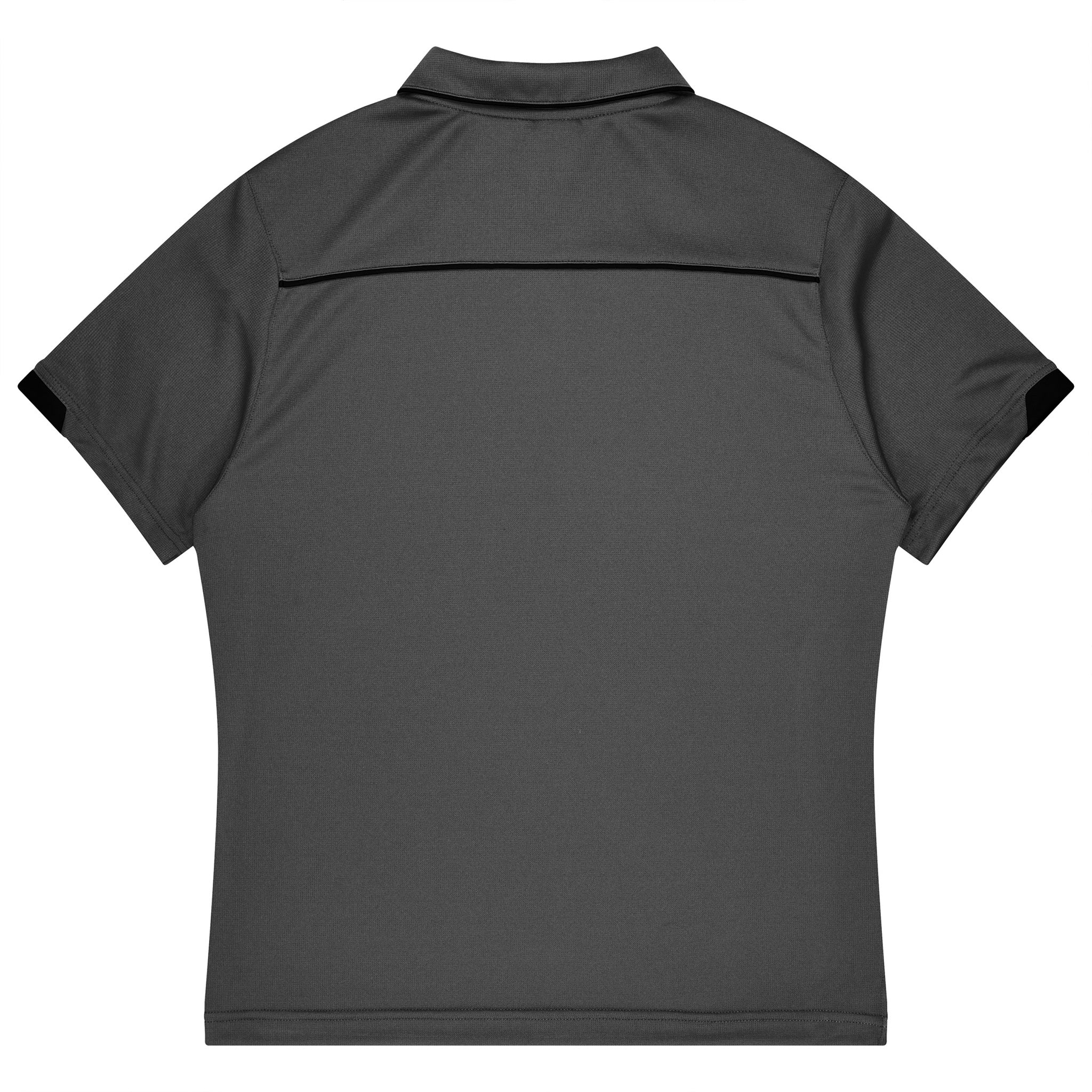 currumbin kids polo in slate black