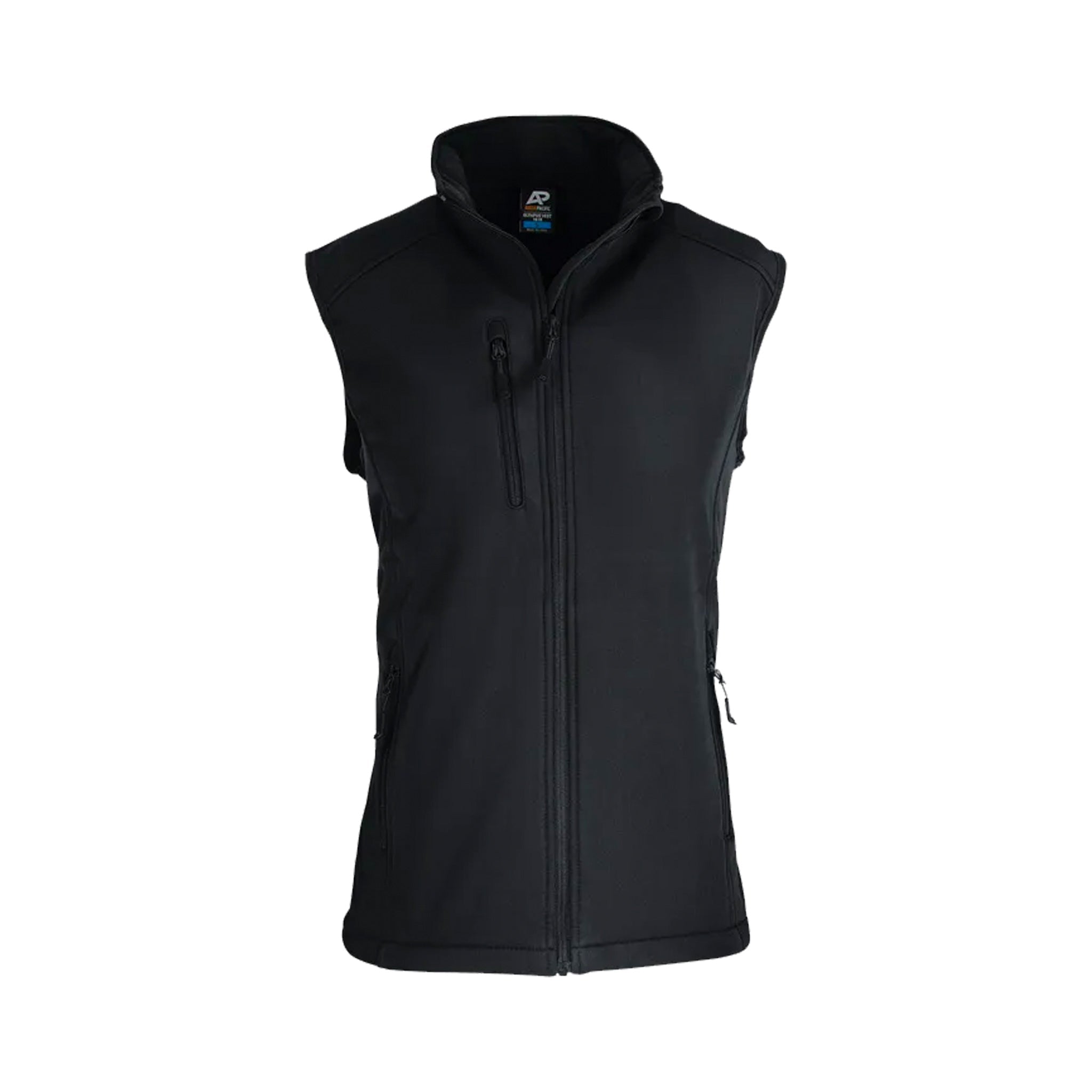 mens olympus vest in black