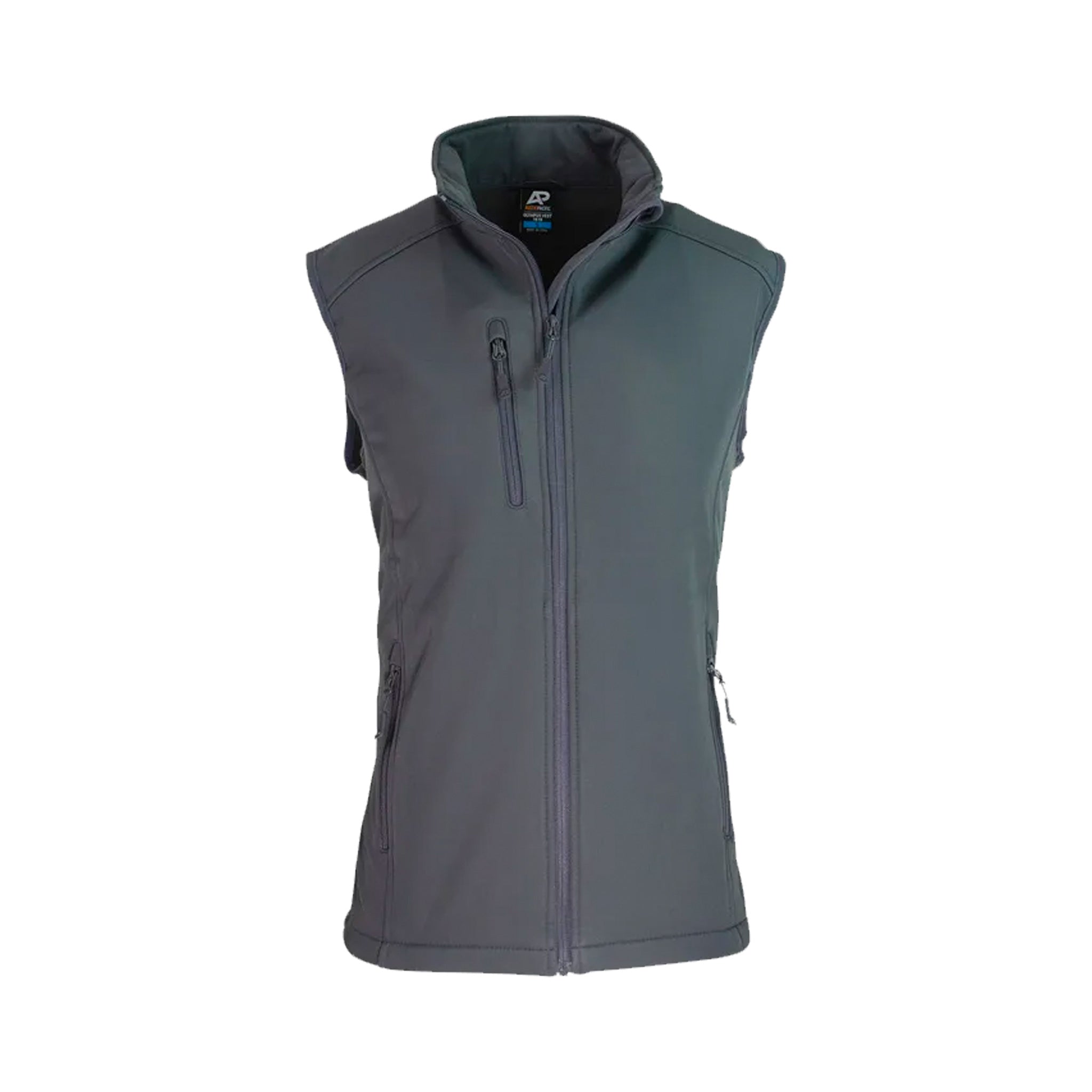 mens olympus vest in slate