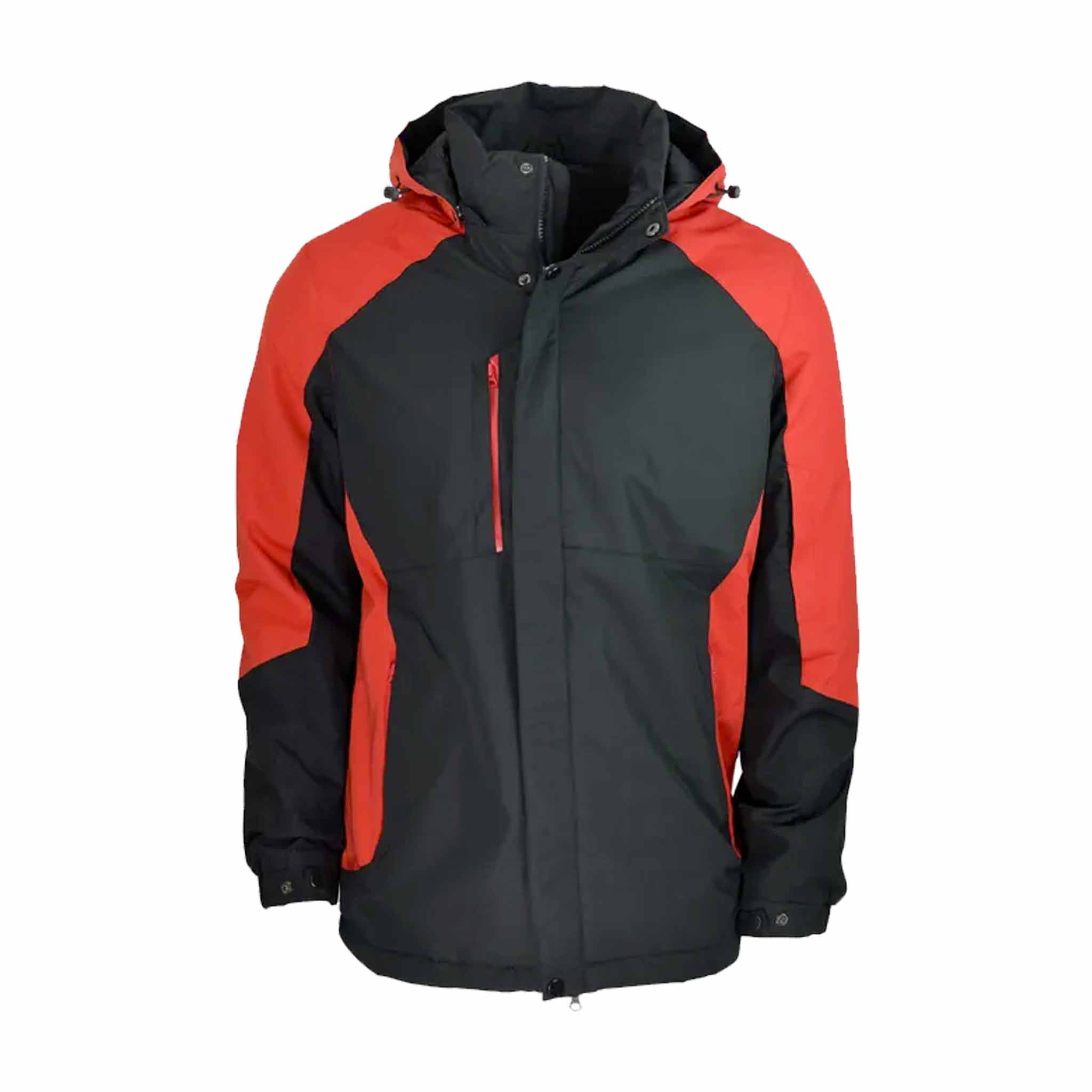 aussie pacific napier mens jacket in black red