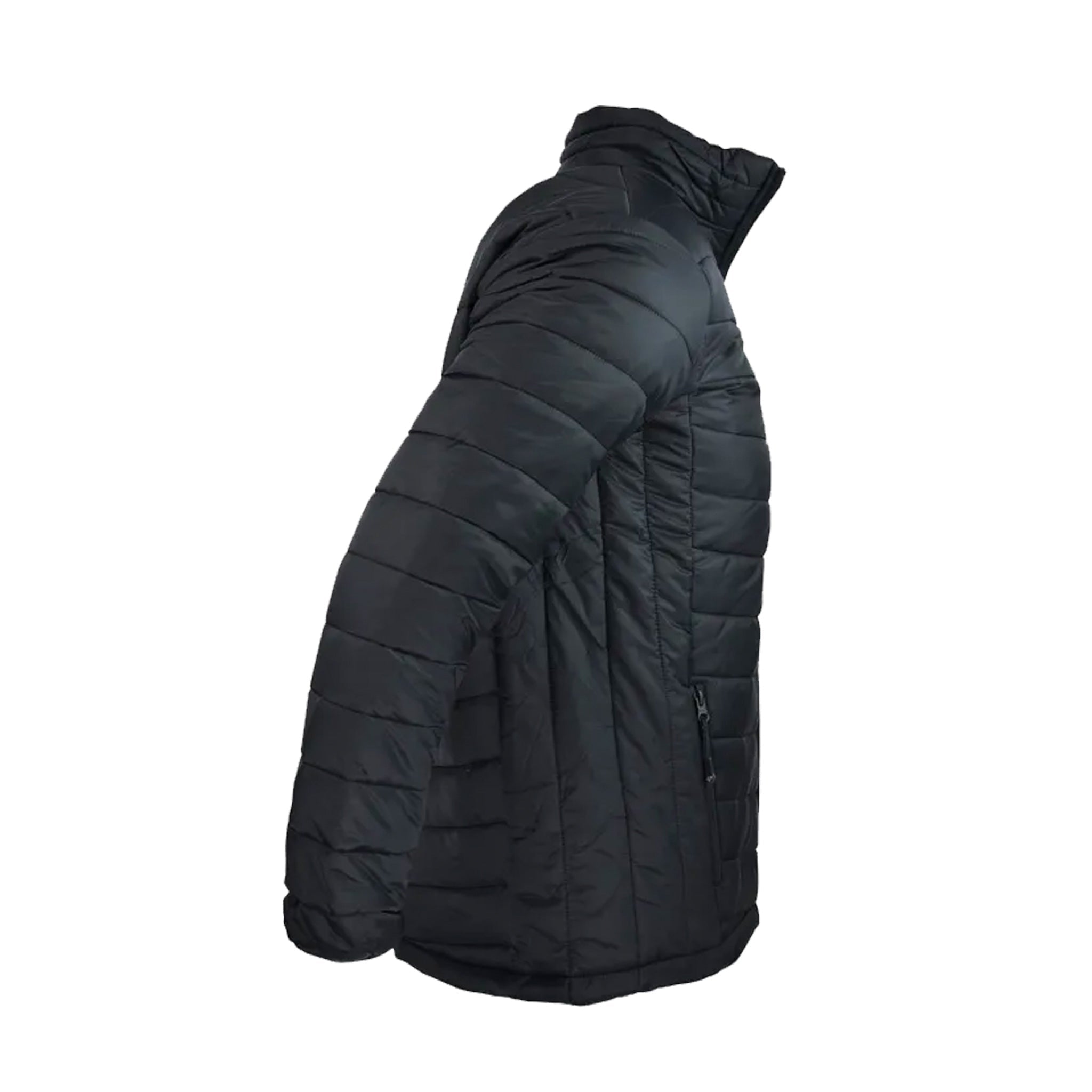 aussie pacific buller puffer jacket in black