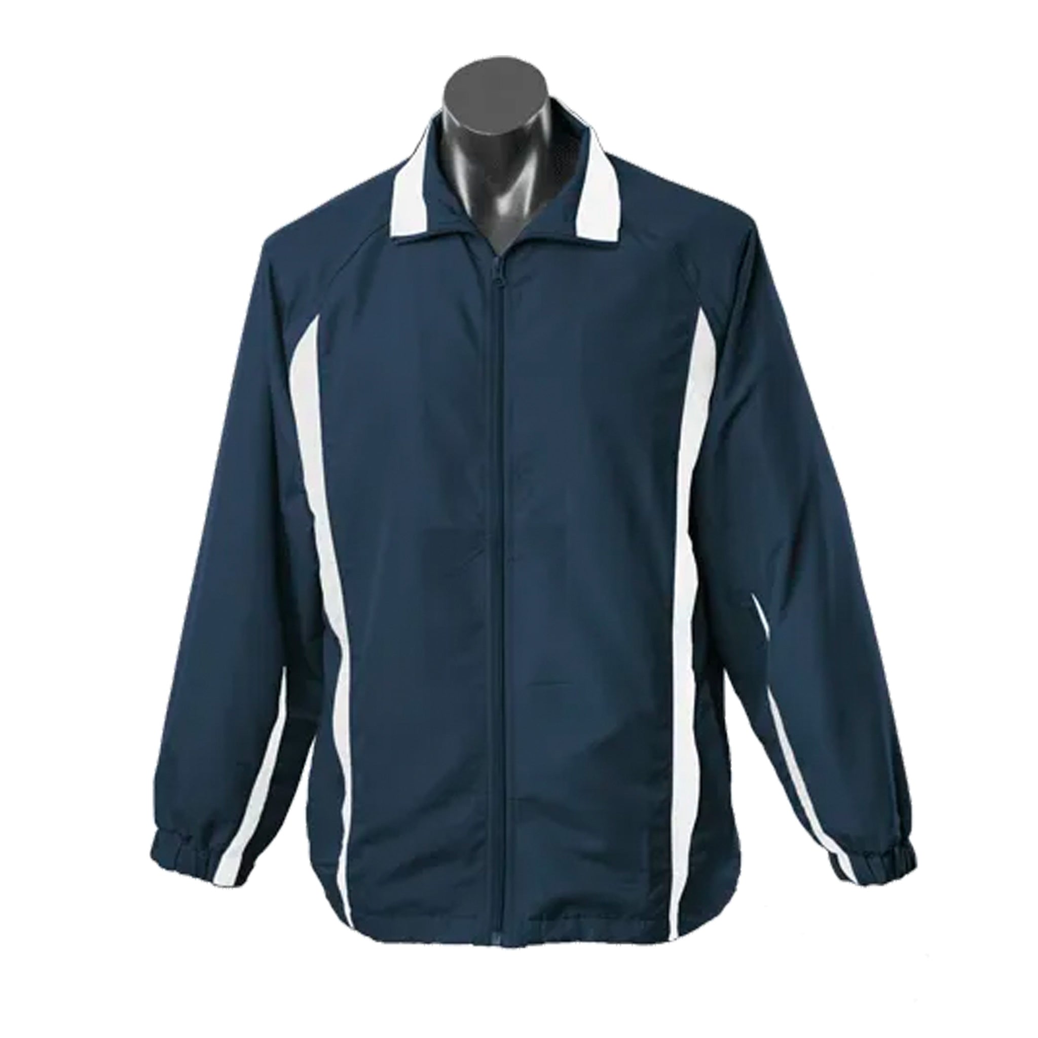 aussie pacific eureka mens tracktops in navy white