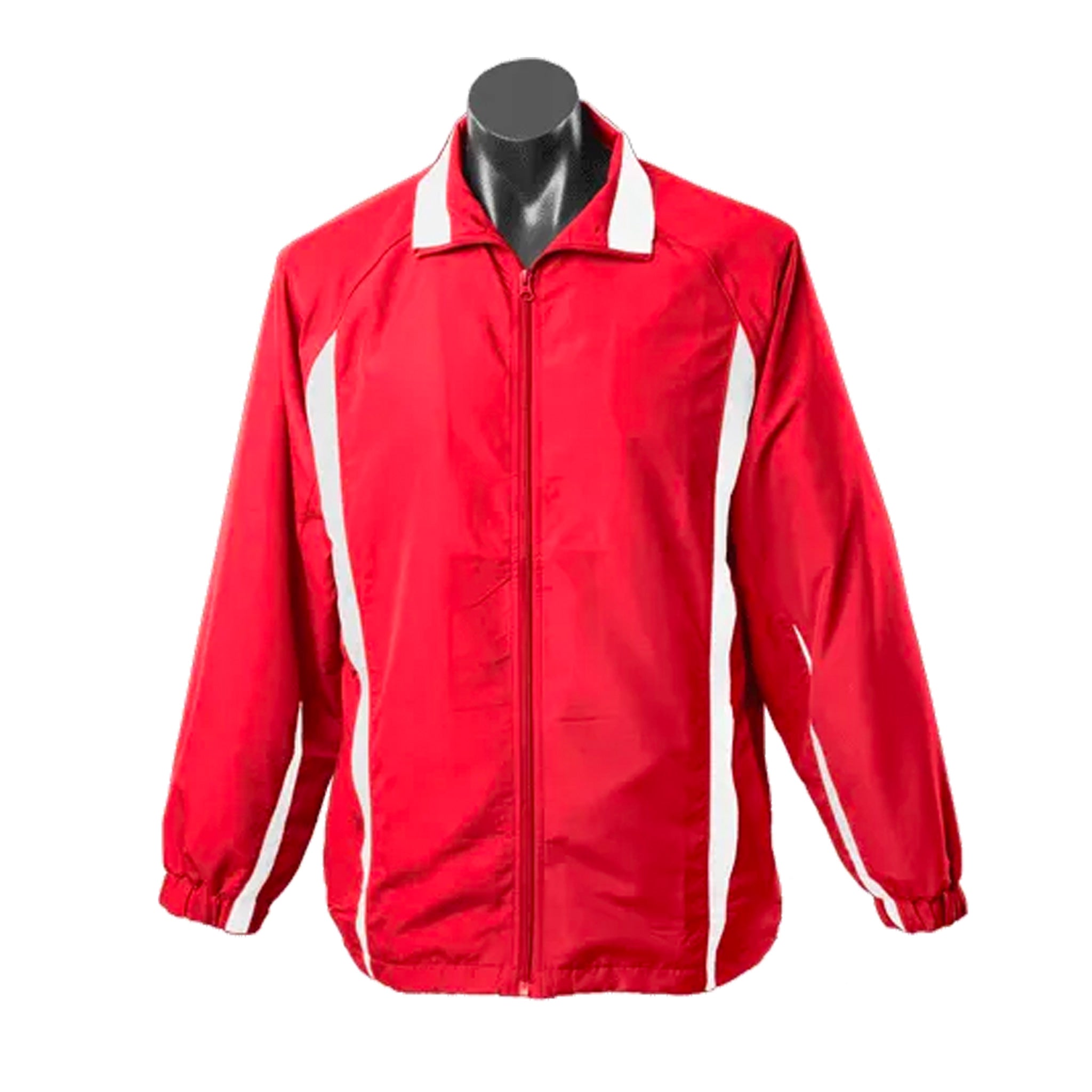 aussie pacific eureka mens tracktops in red white