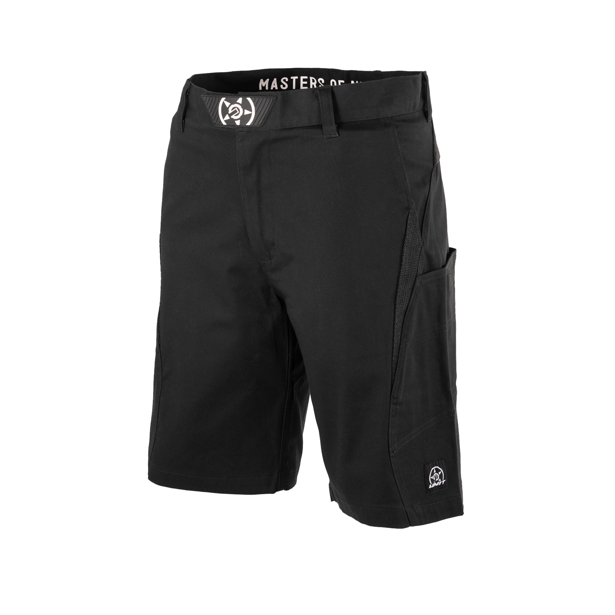 unit workwear missile work short in black