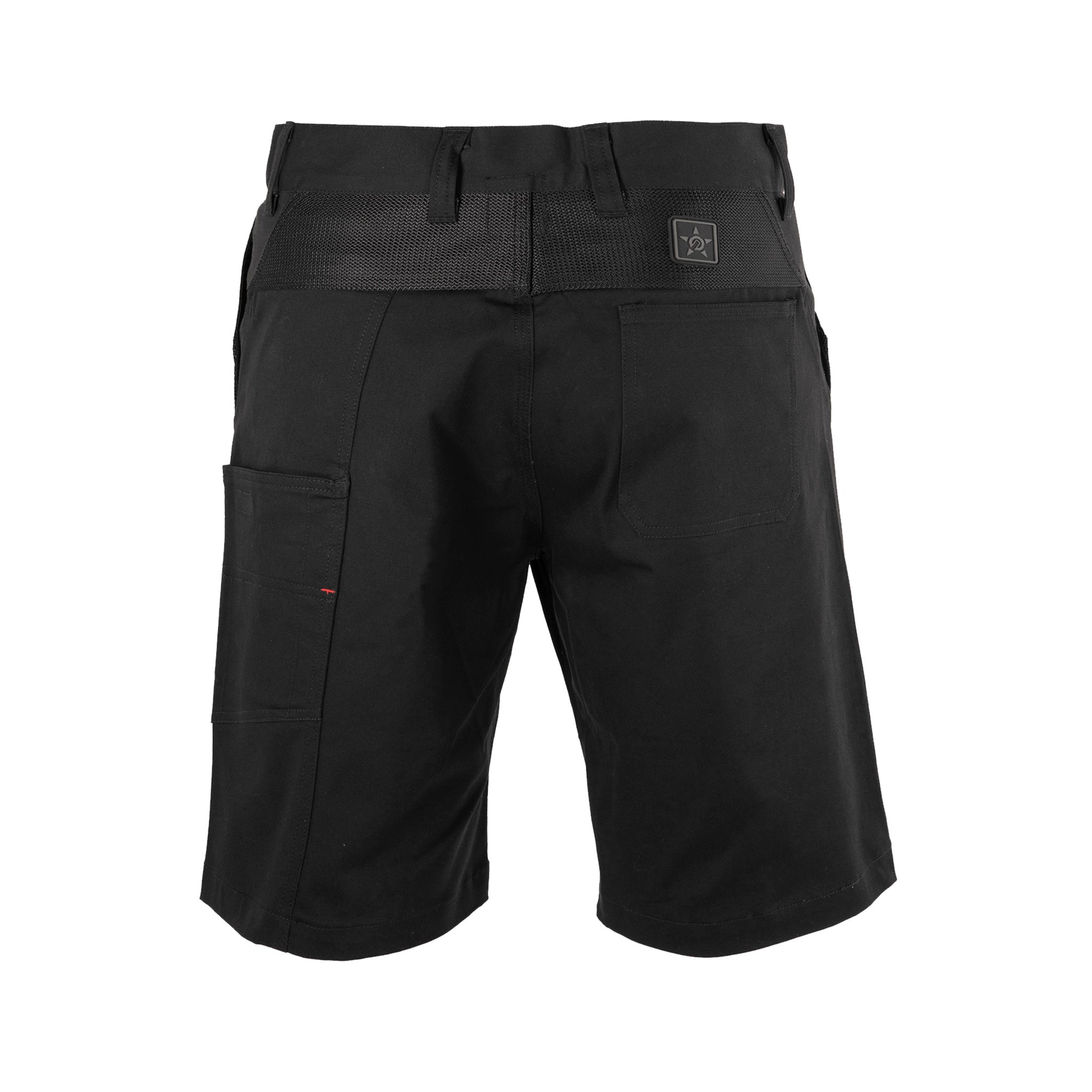 unit workwear missile work short in black