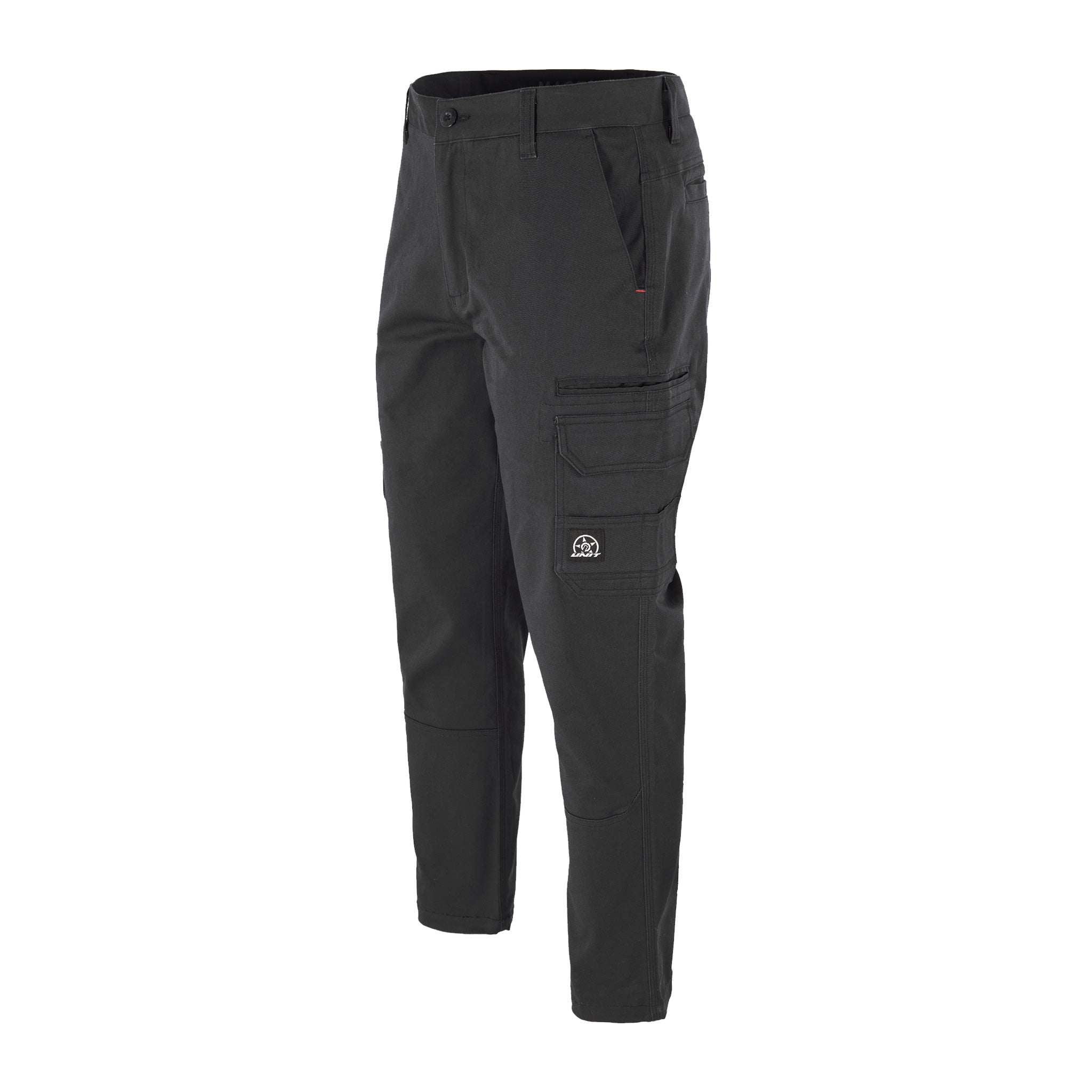 unit workwear demolition work pant in black