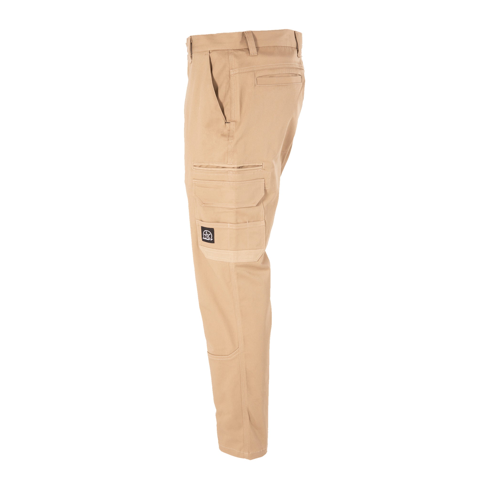 unit workwear demolition work pant in khaki