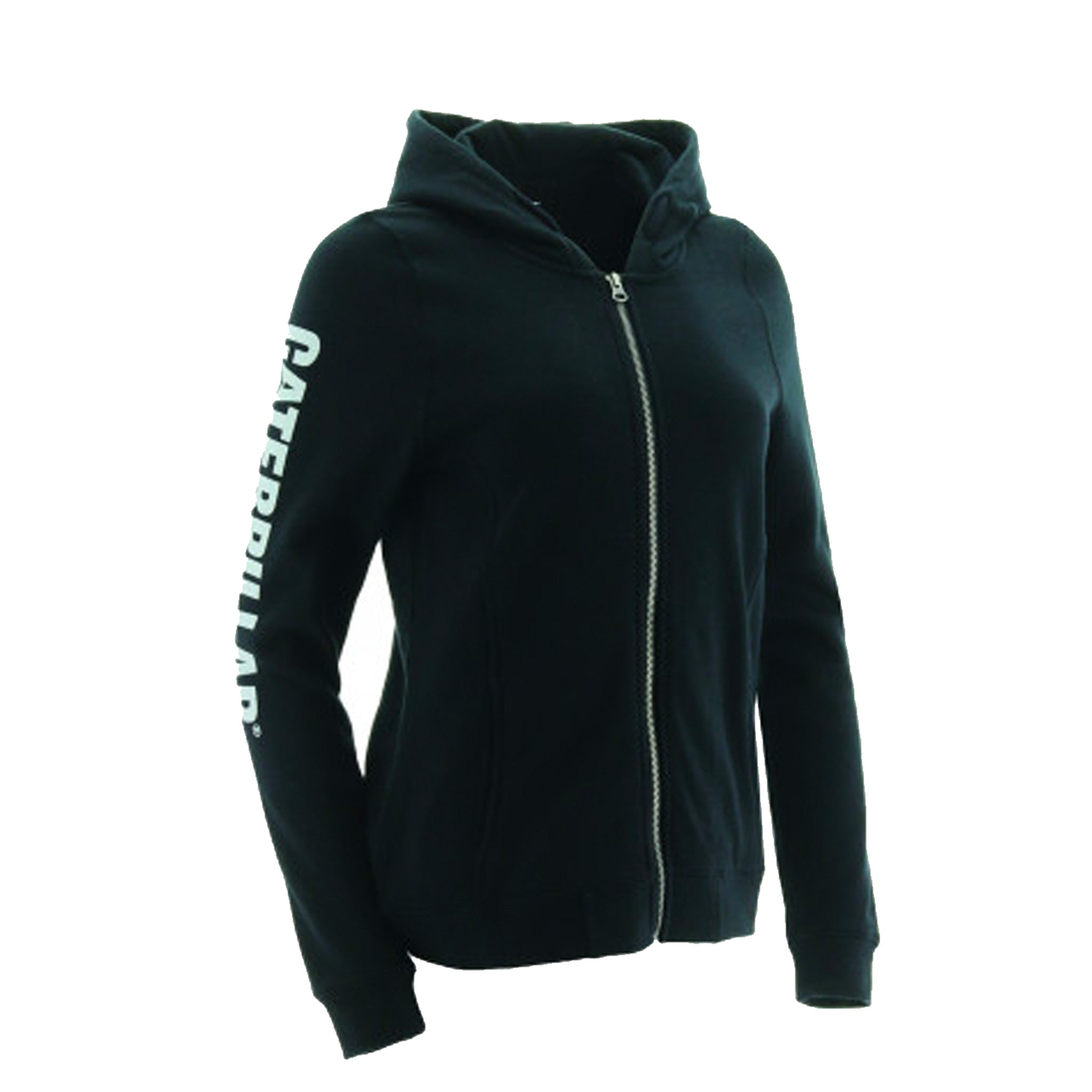 cat zinnia full zip hoodie in black