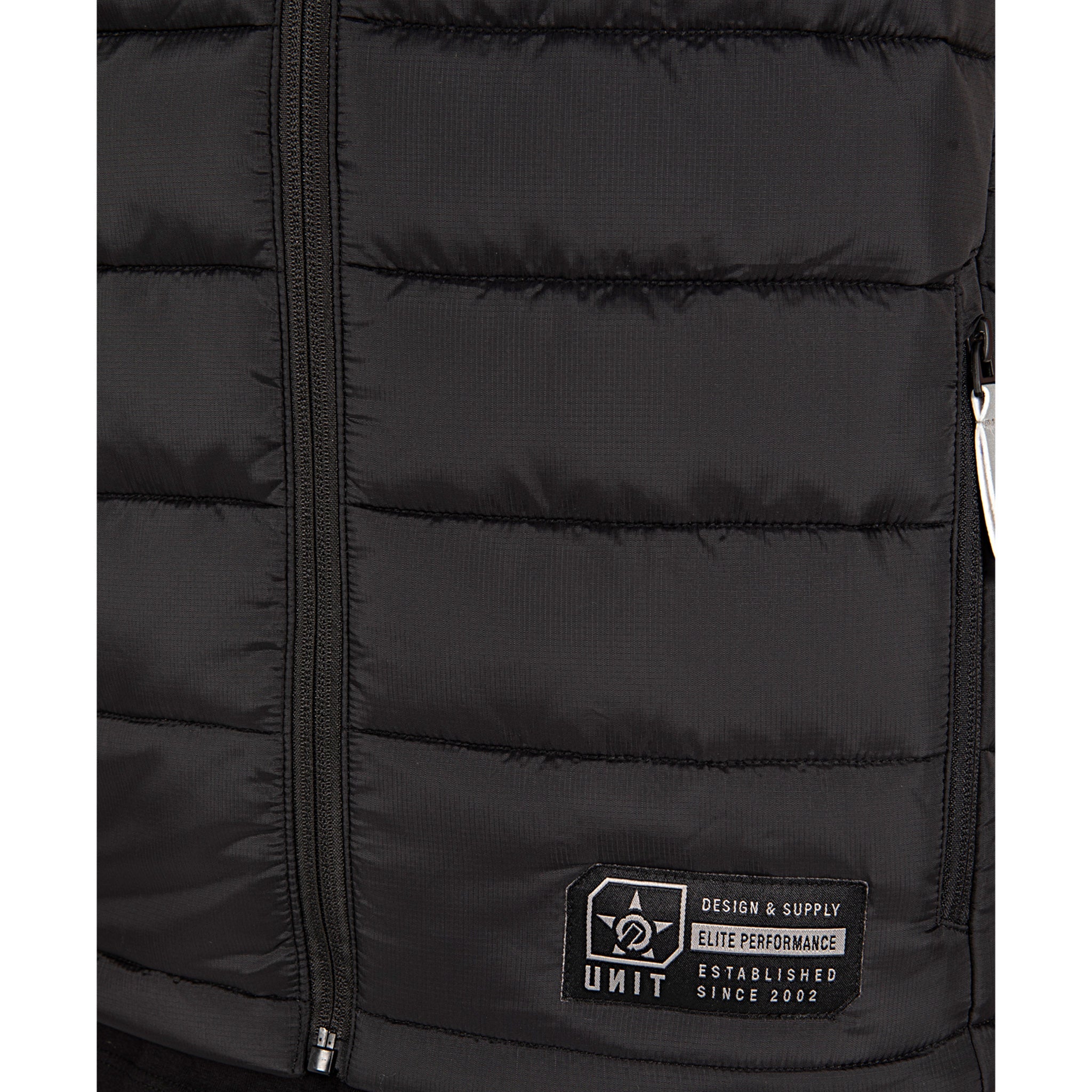 unit workwear ridge puffer vest