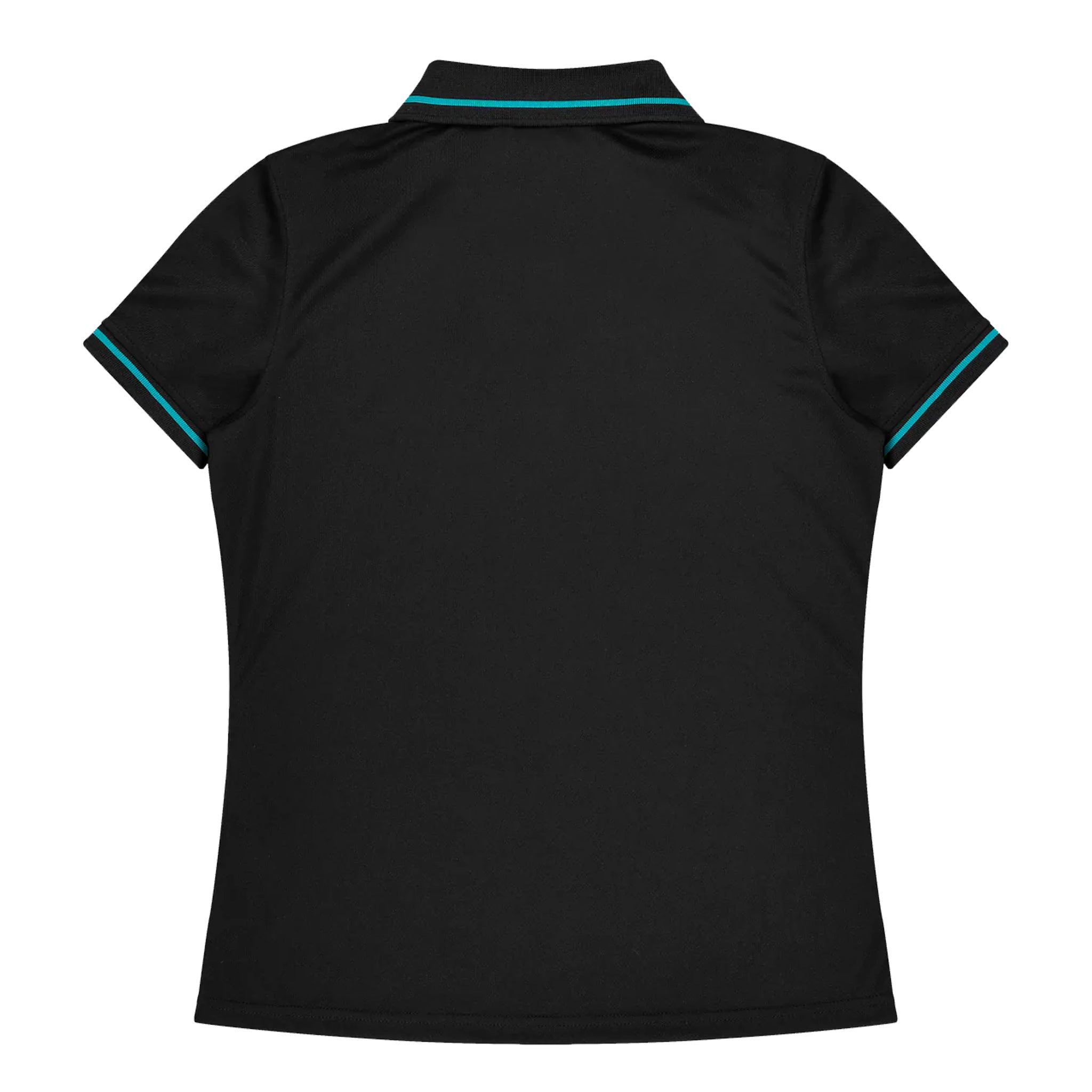 cottesloe ladies polo in black teal