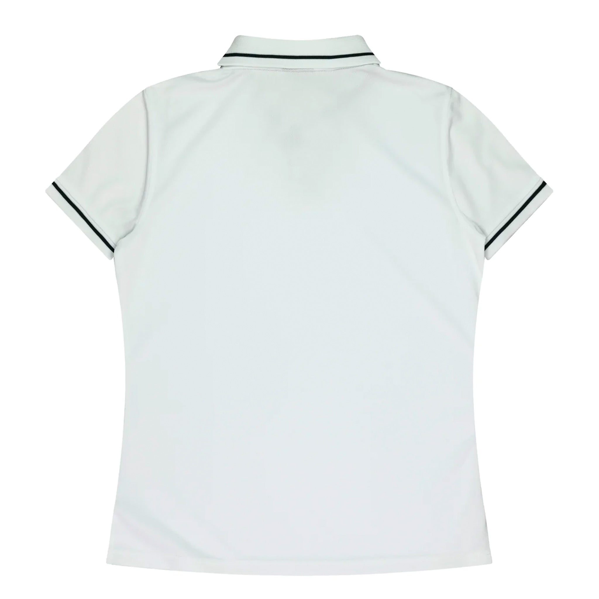 cottesloe ladies polo in white navy