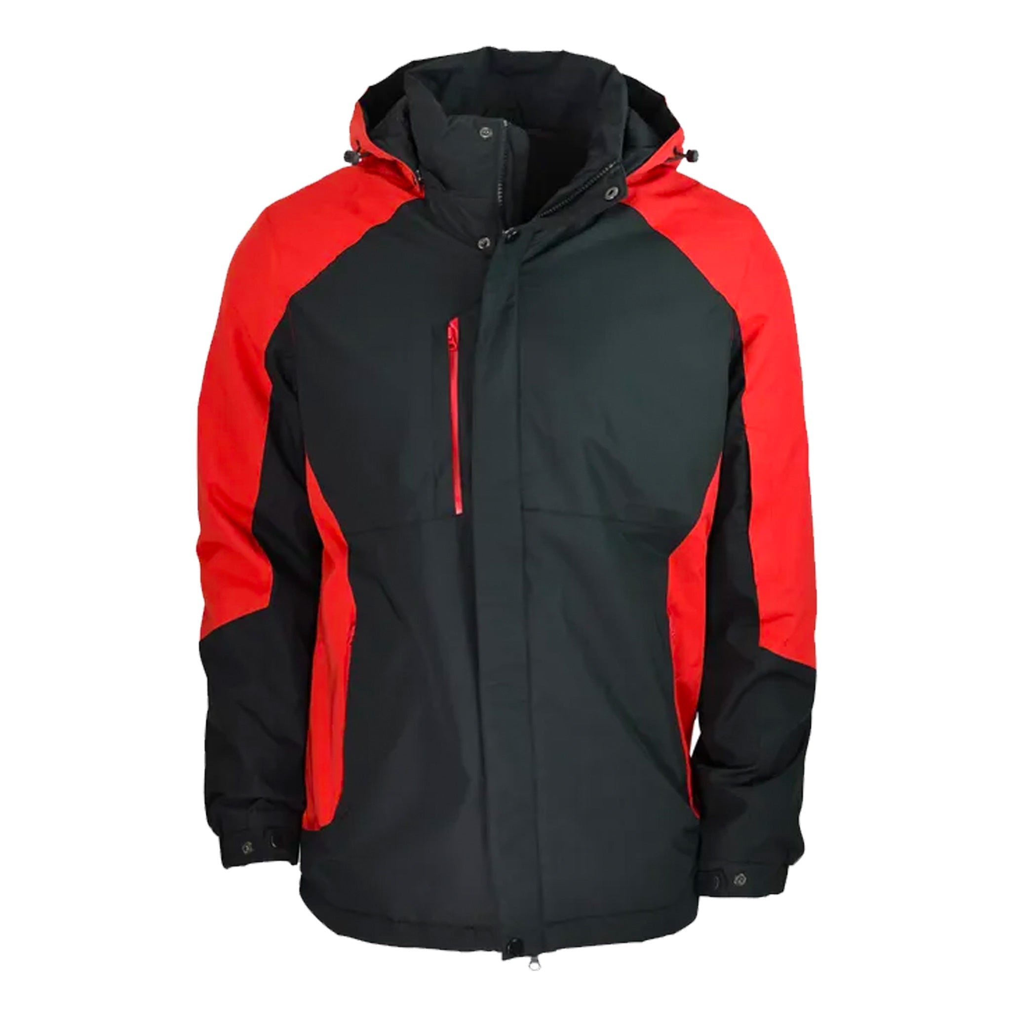 napier ladies jacket in black red