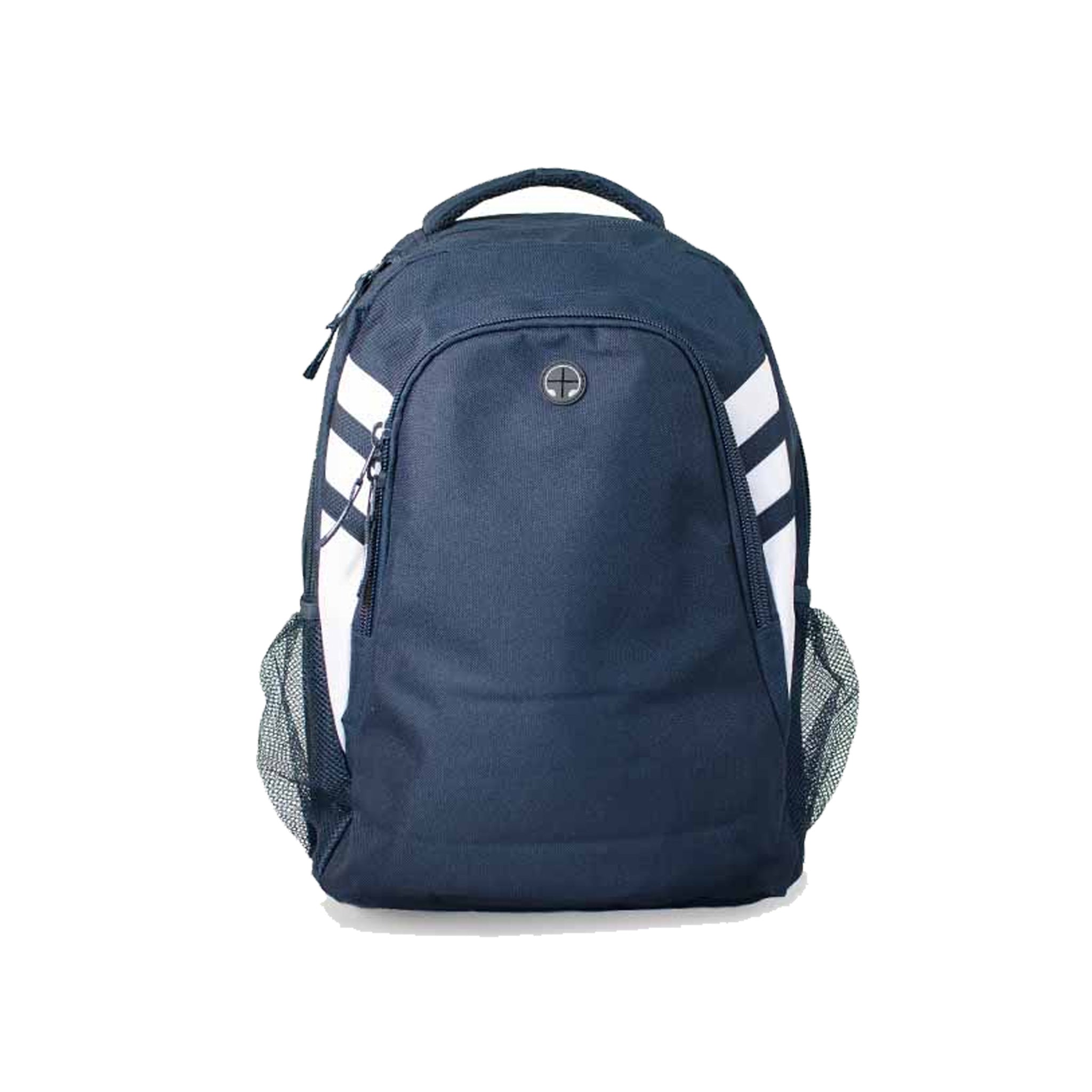 navy white tasman backpack