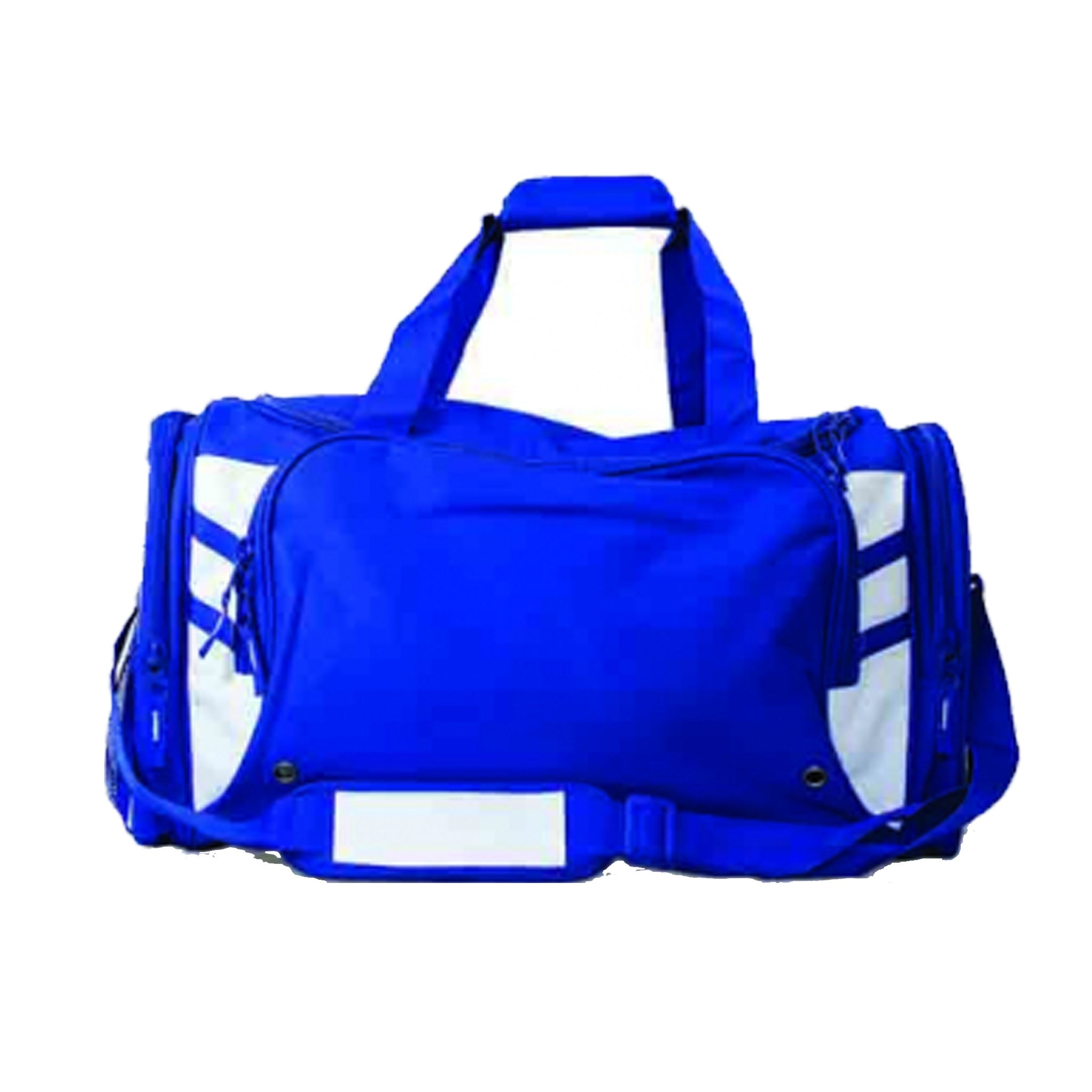 royal white tasman sports bag