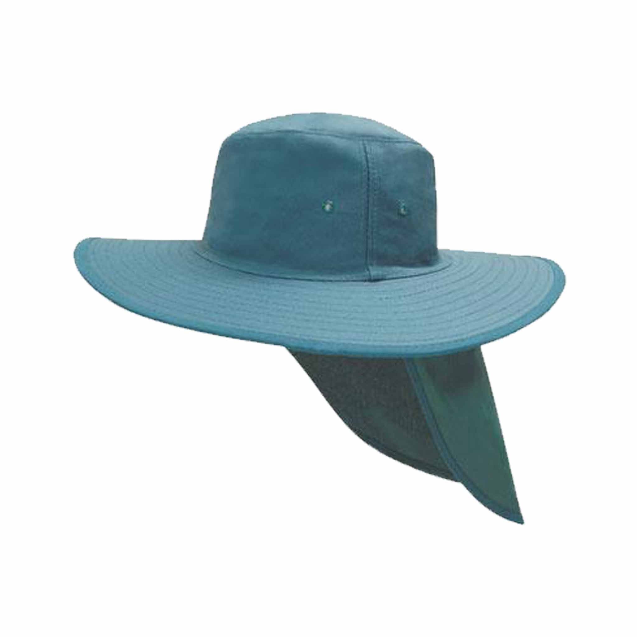 bottle canvas sun hat with flap