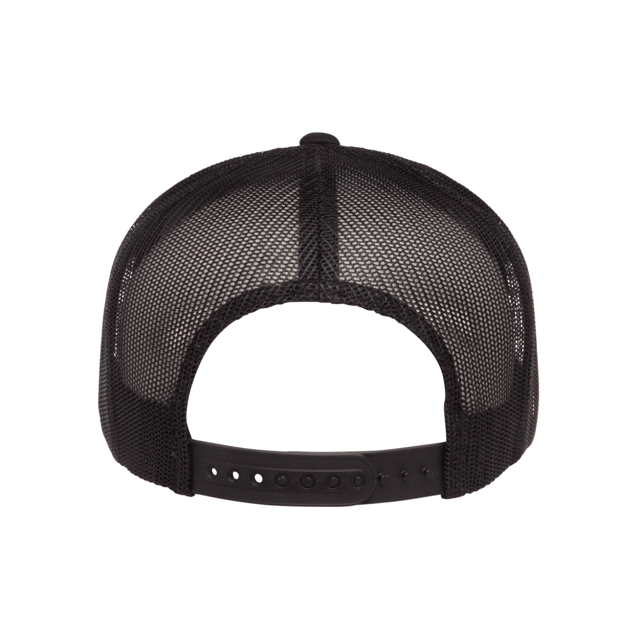 yupoong classic universal trucker cap in black