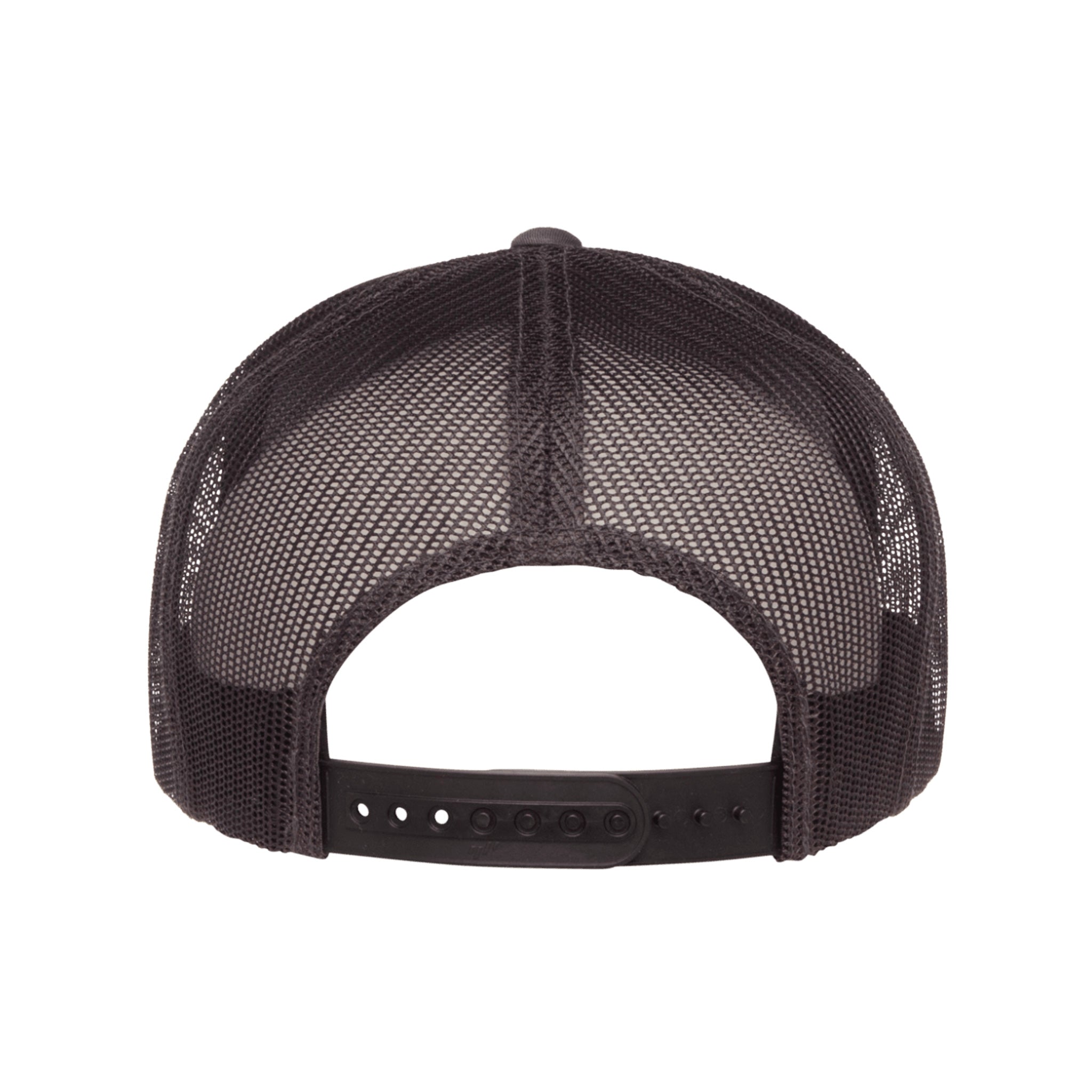 yupoong classic universal trucker cap in charcoal